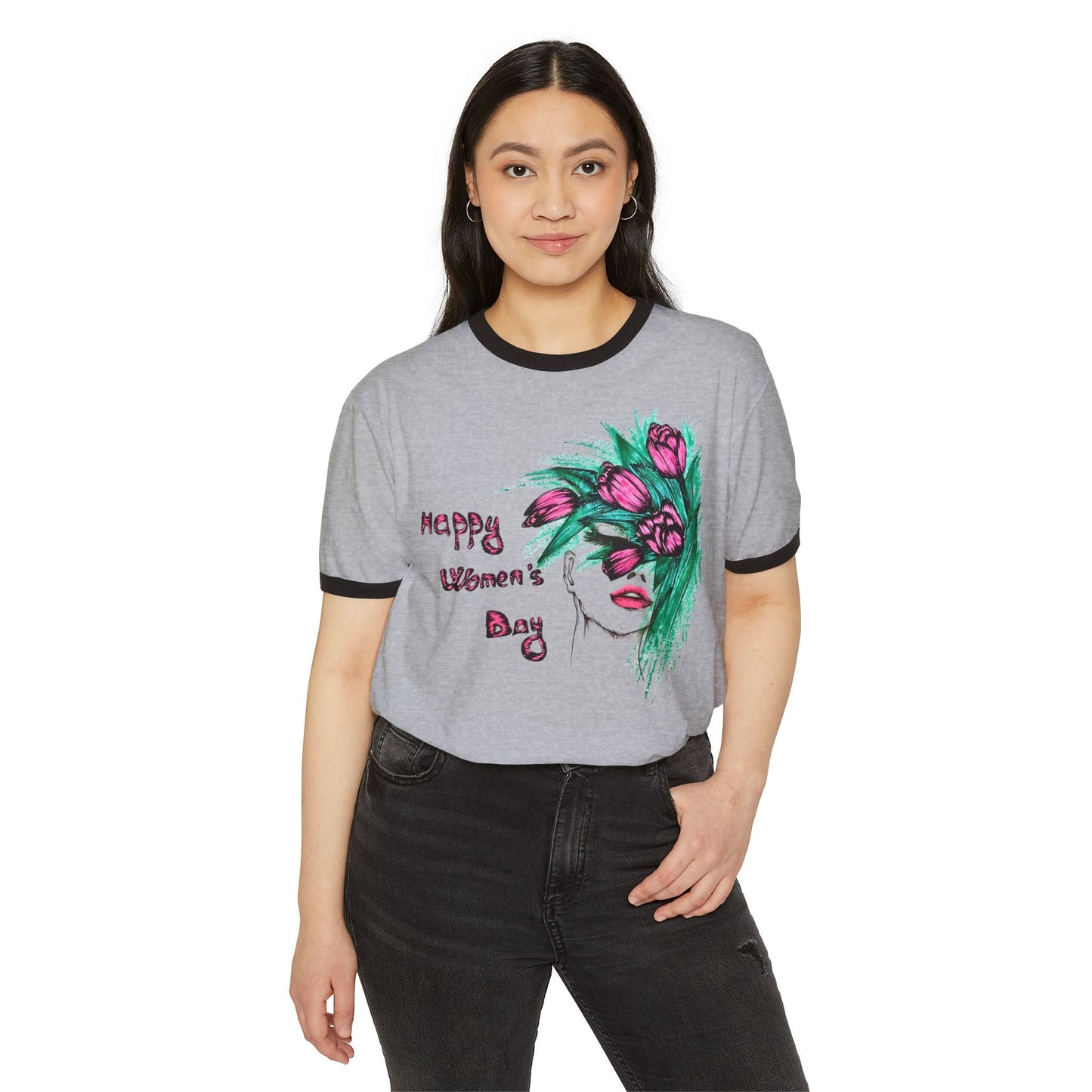 Unisex Cotton Ringer T-Shirt