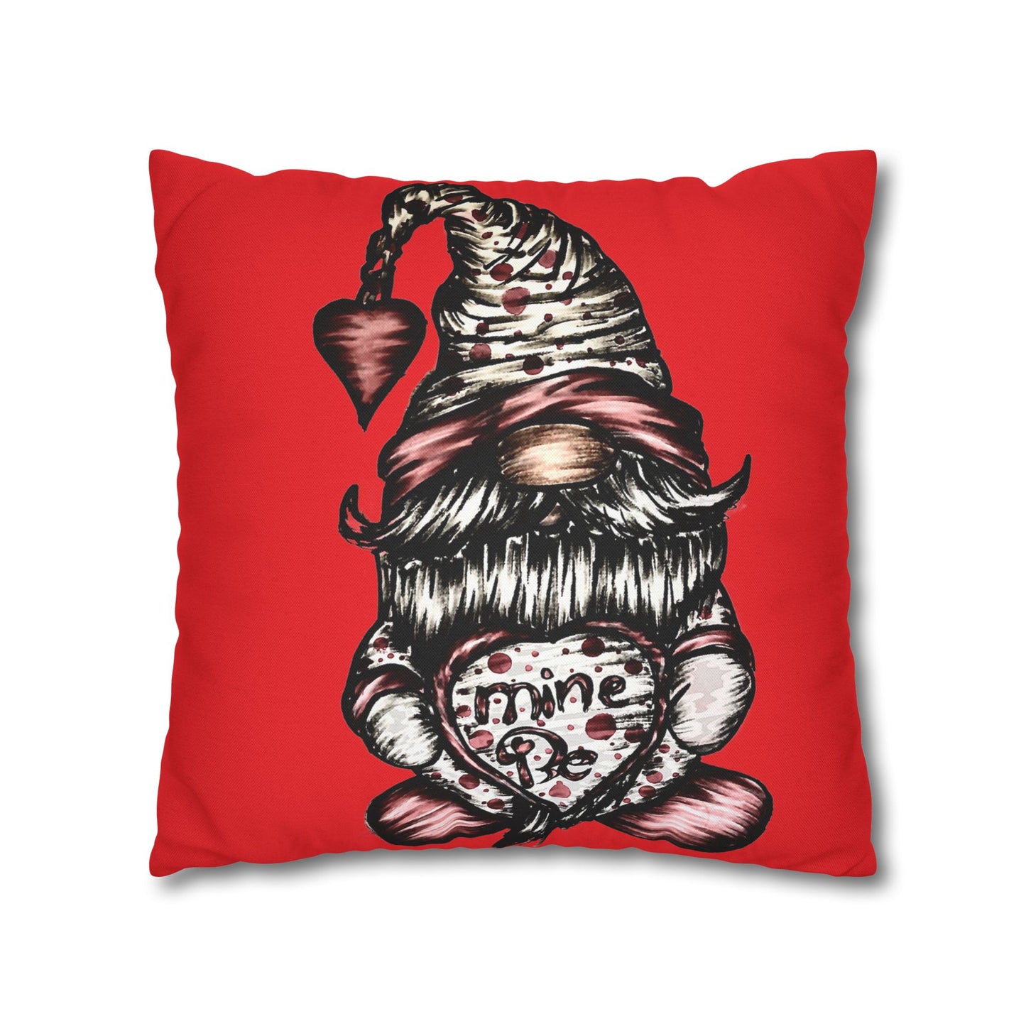 Spun Polyester Square Pillowcase
