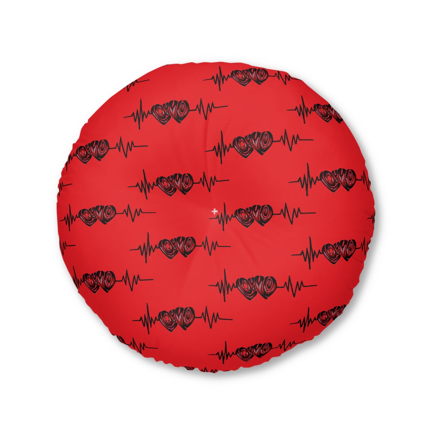 Tufted Floor Pillow, Round