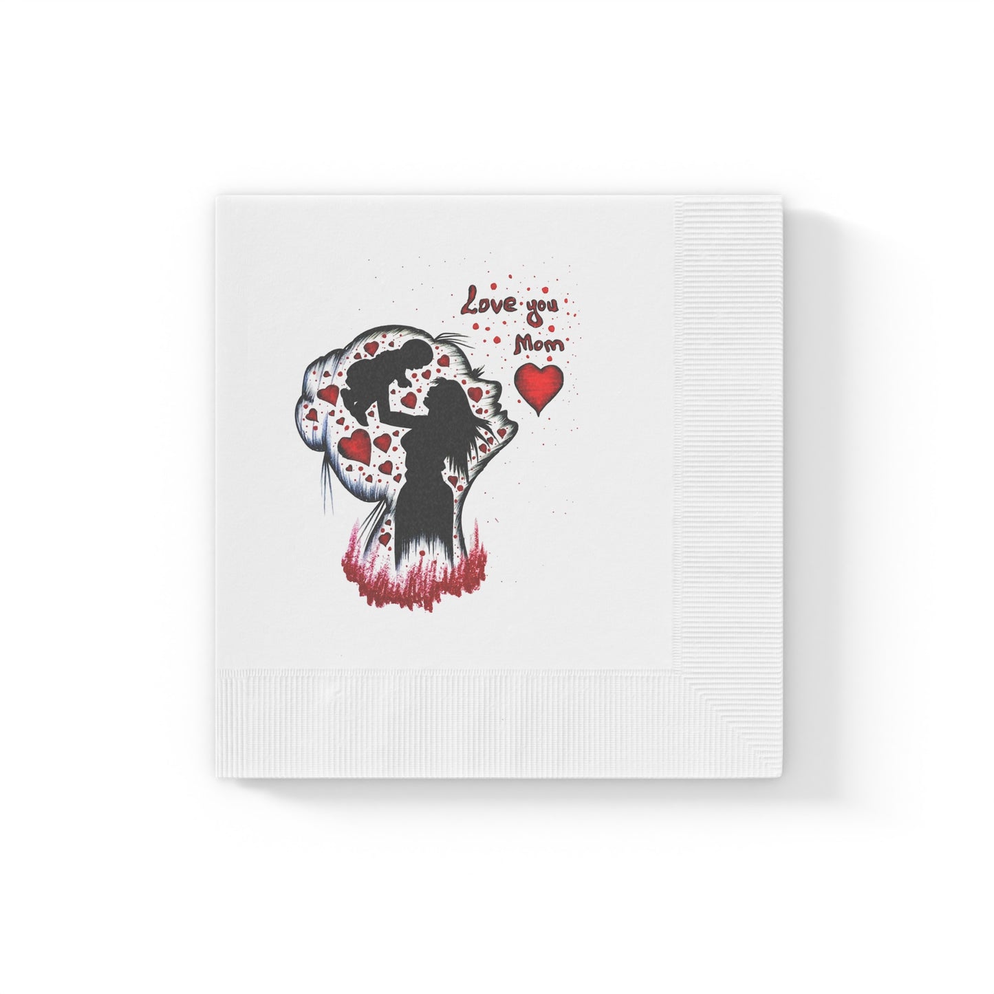 White Coined Napkins