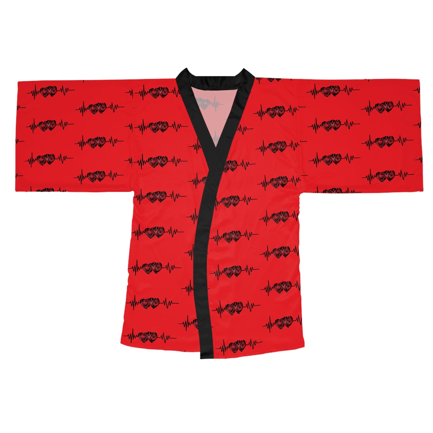 Long Sleeve Kimono Robe (AOP)