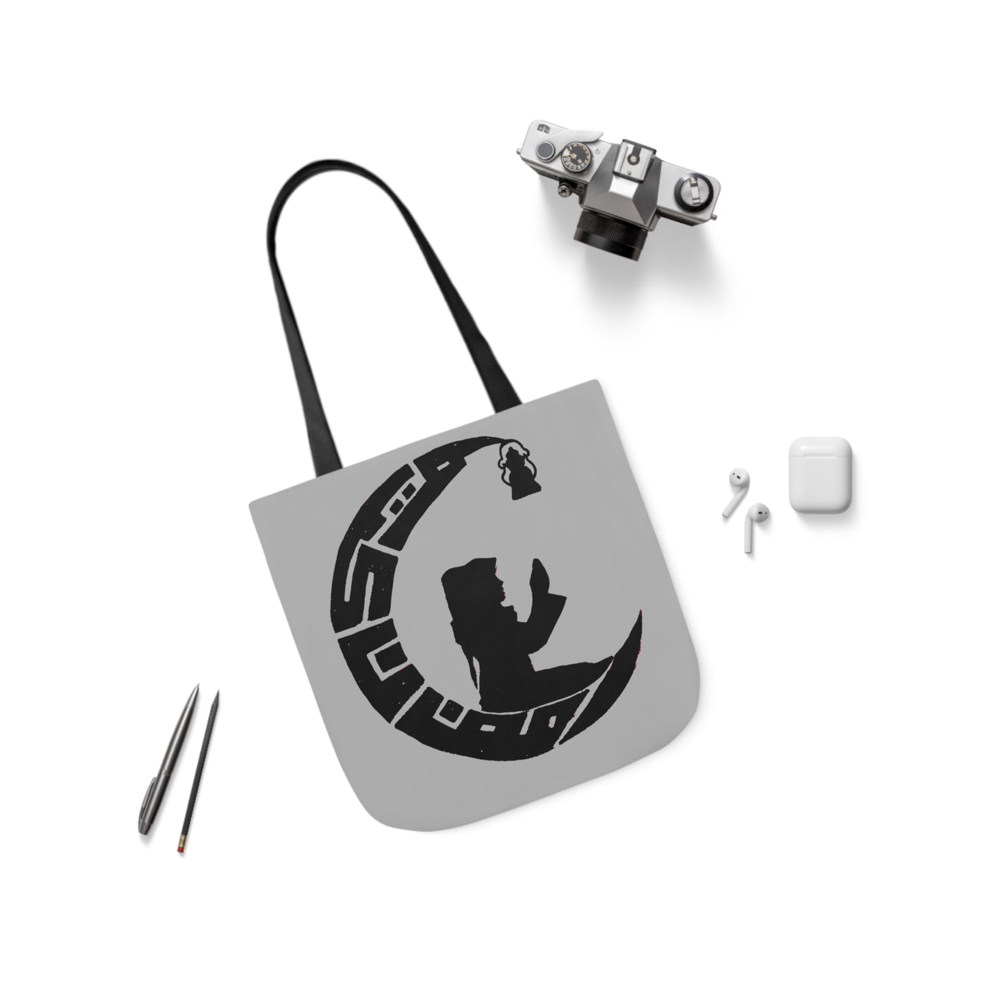 Canvas Tote Bag, 5-Color Straps