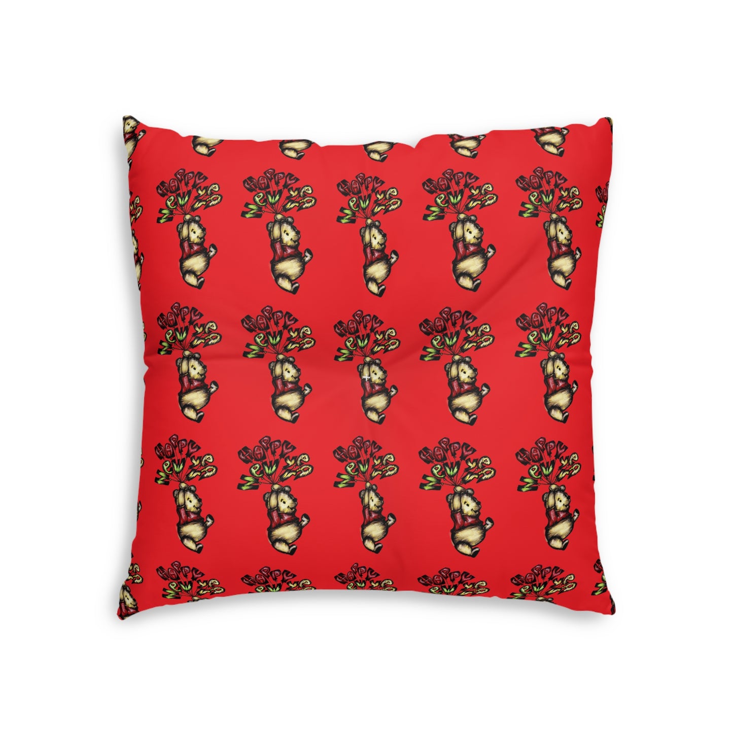 Tufted Floor Pillow, Square