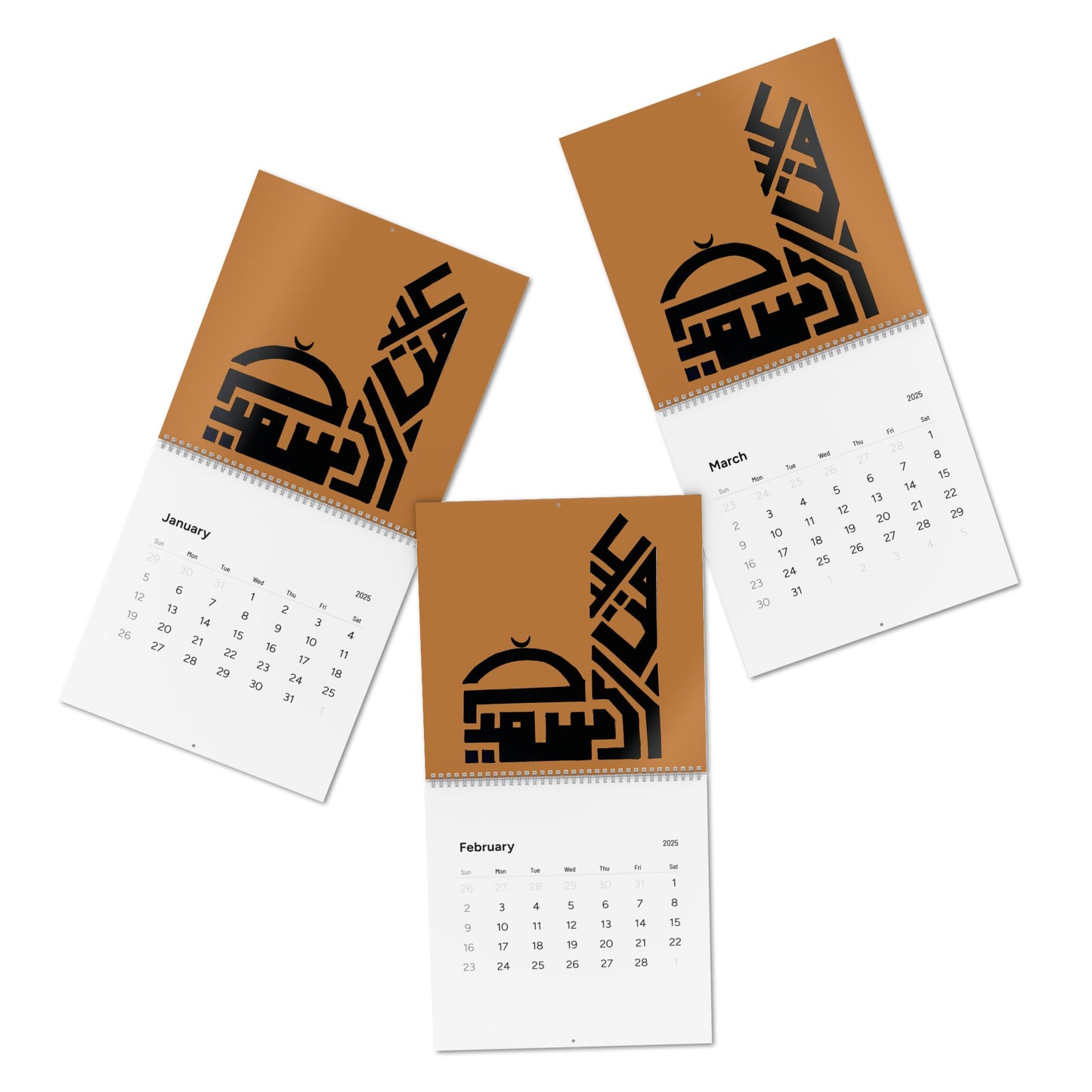 Standard Wall Calendar (2025)
