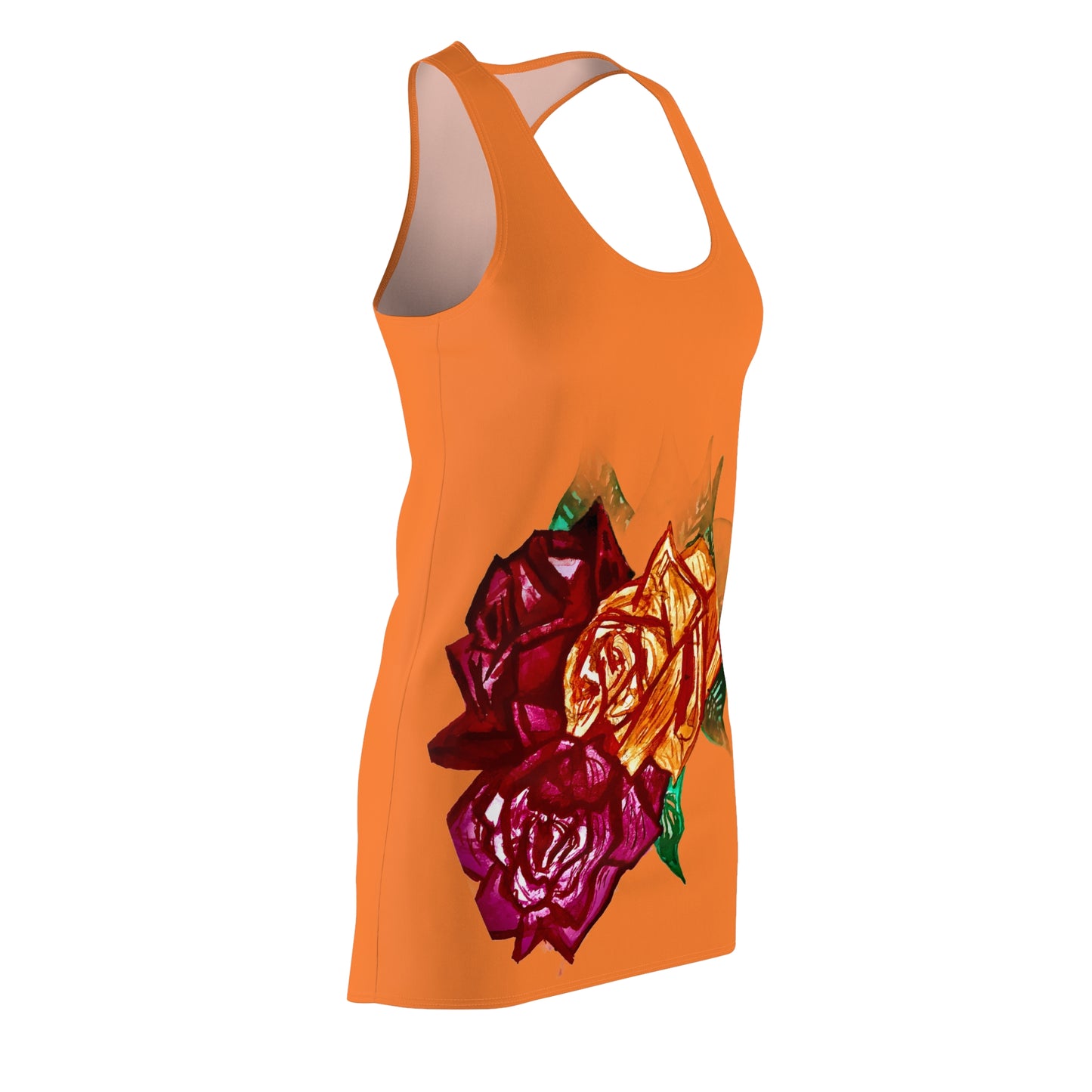 Women's Cut & Sew Racerback Dress (AOP)