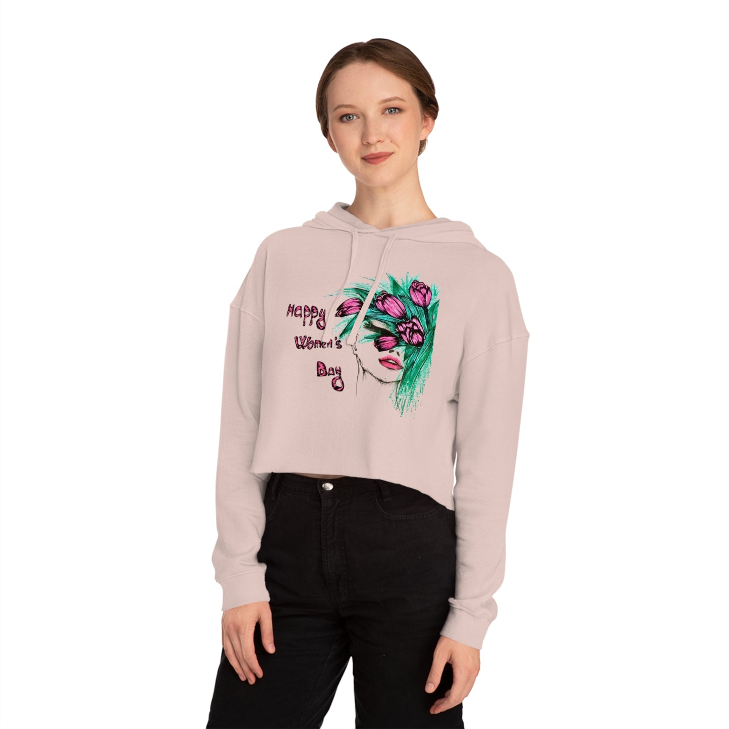 Women’s Cropped Hooded Sweatshirt
