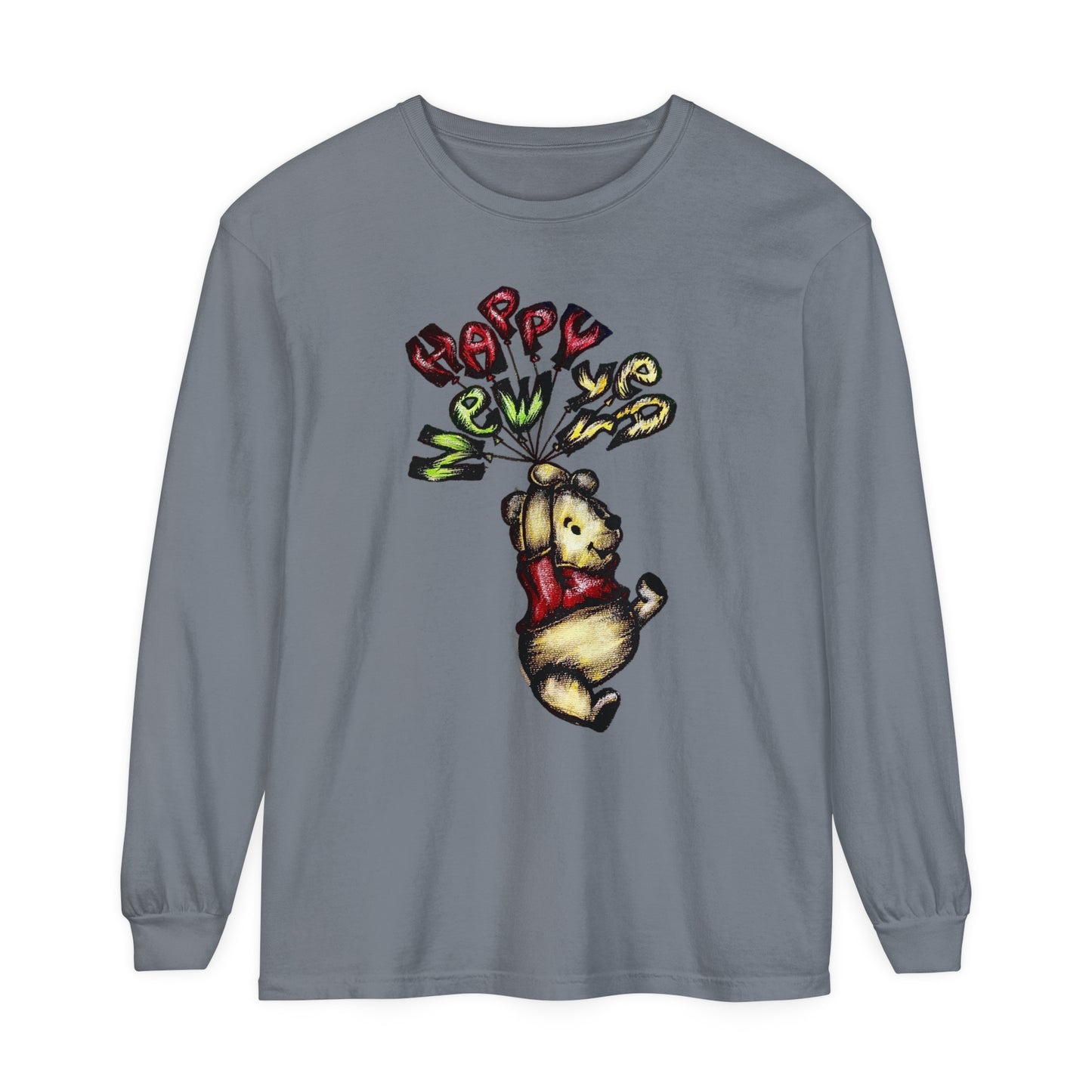 Unisex Garment-dyed Long Sleeve T-Shirt