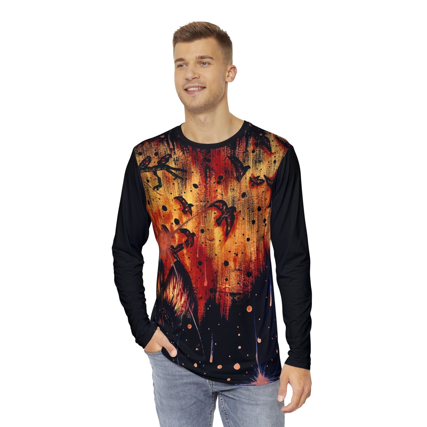 Men's Long Sleeve Shirt (AOP)
