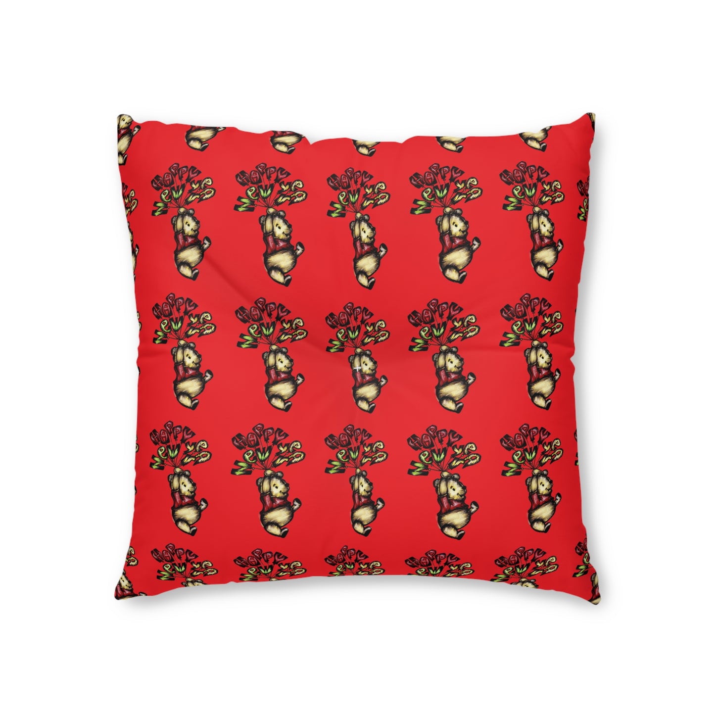 Tufted Floor Pillow, Square