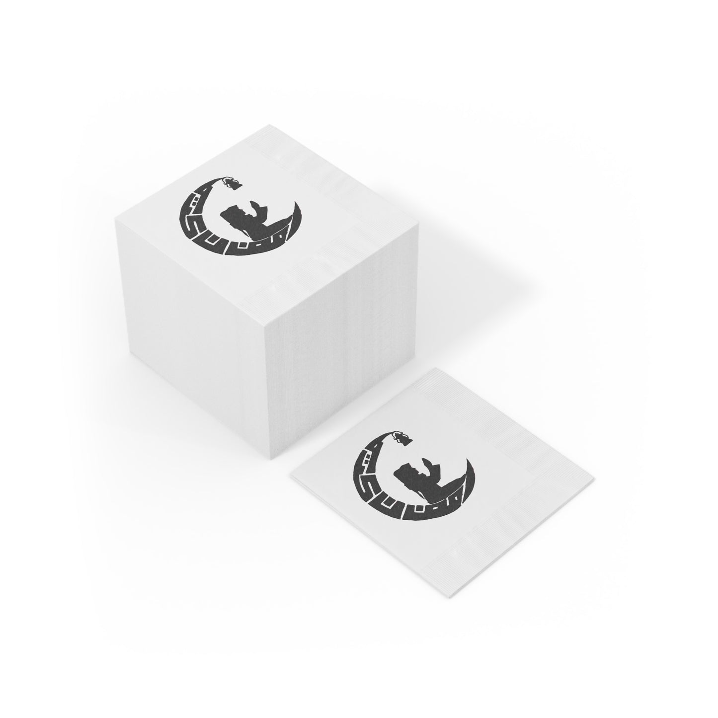 White Coined Napkins