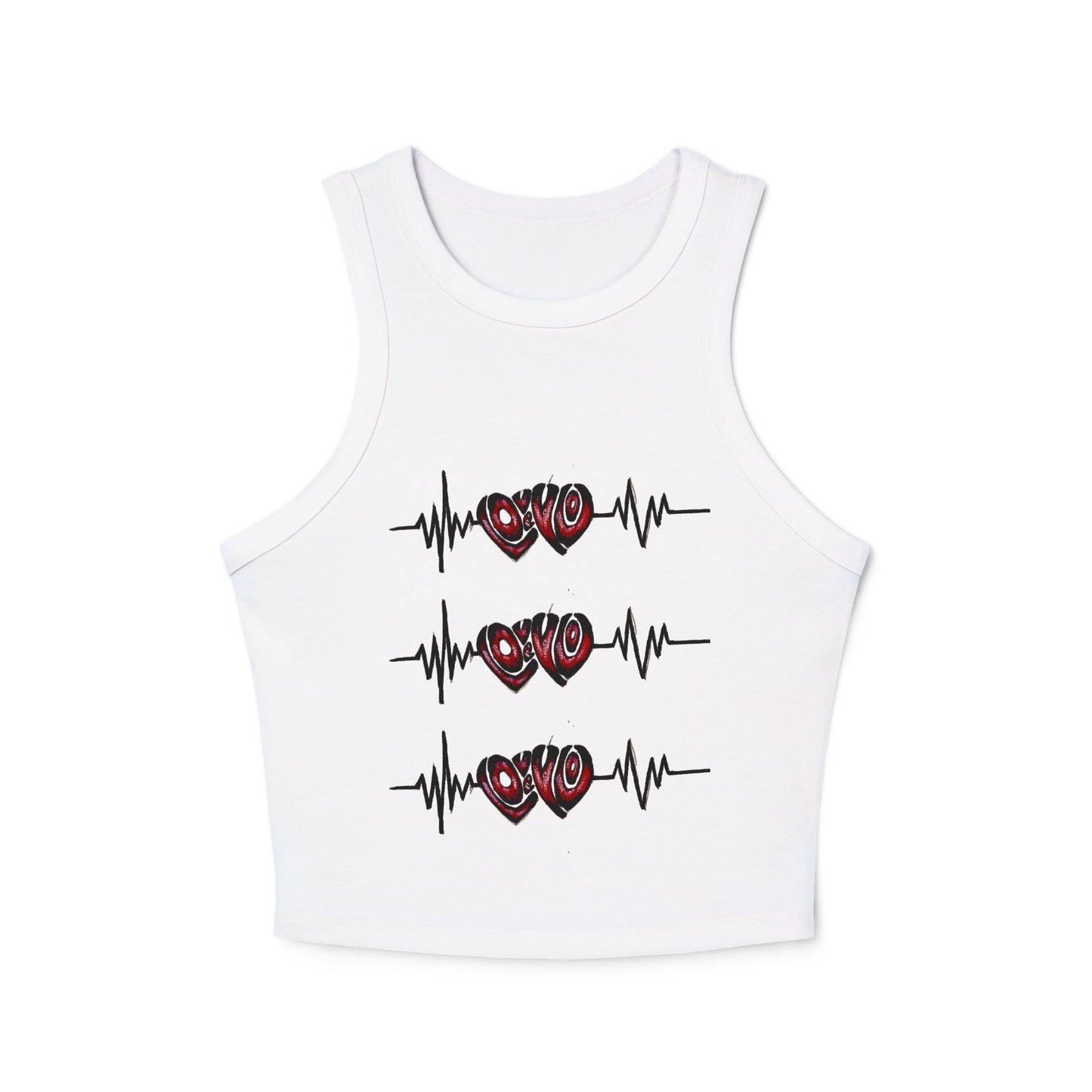 Women's Micro Rib Racer Tank Top