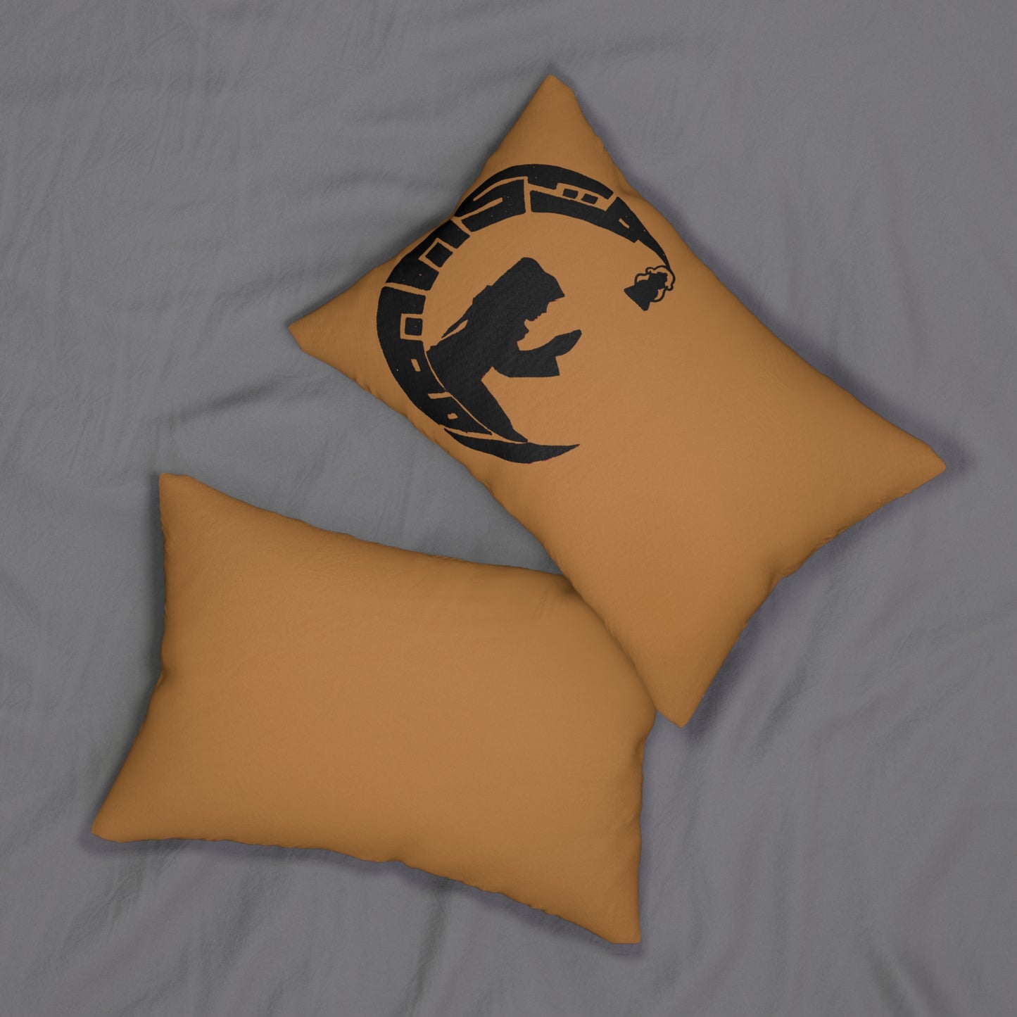 Spun Polyester Lumbar Pillow