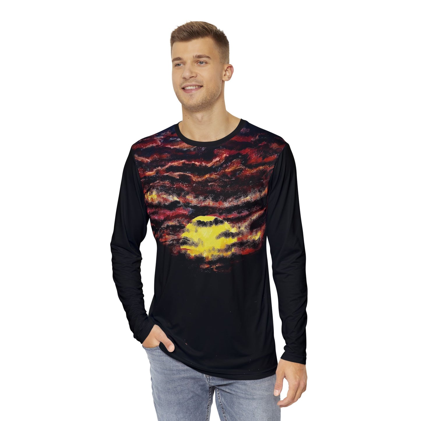 Men's Long Sleeve Shirt (AOP)