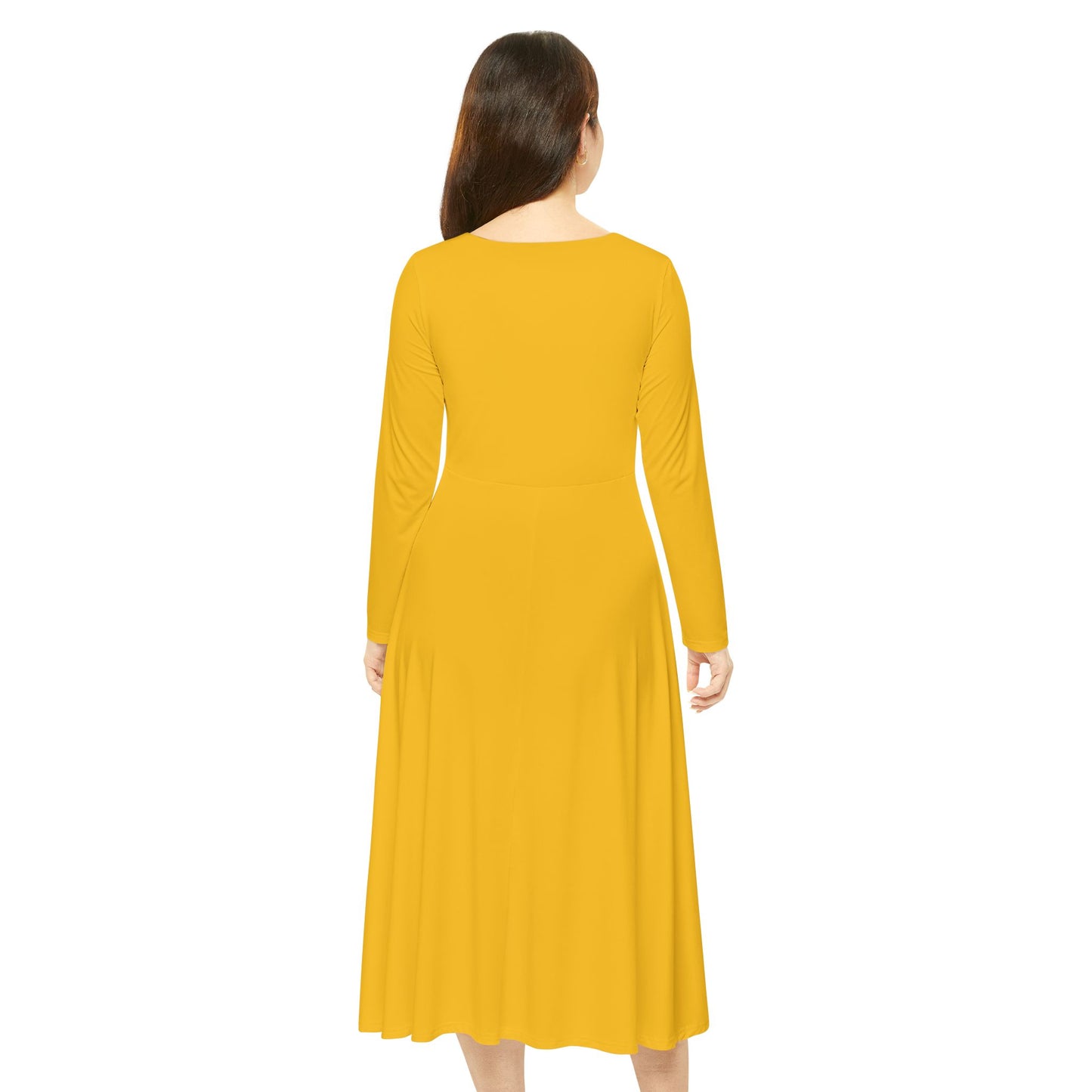 Women's Long Sleeve Dance Dress (AOP)