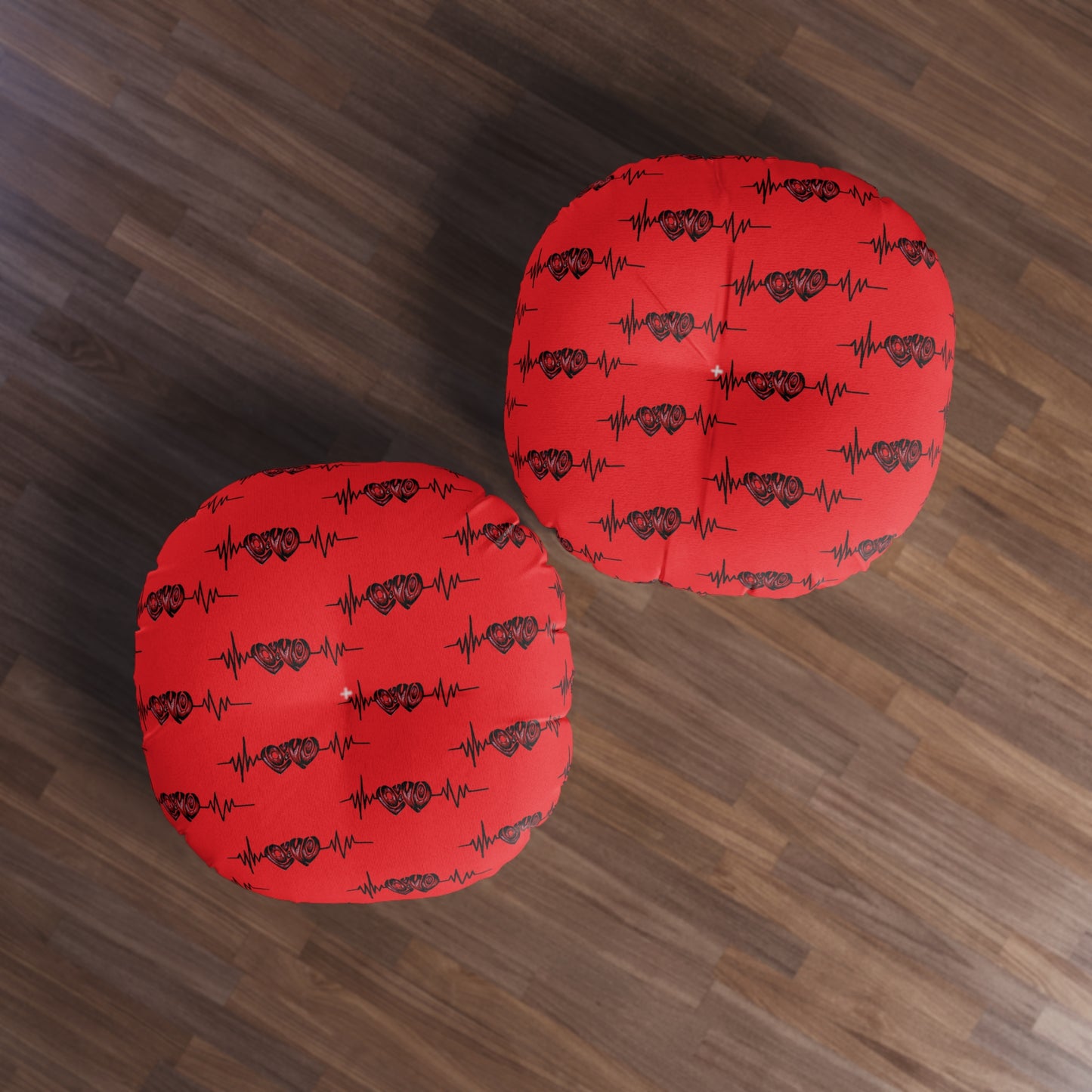 Tufted Floor Pillow, Round