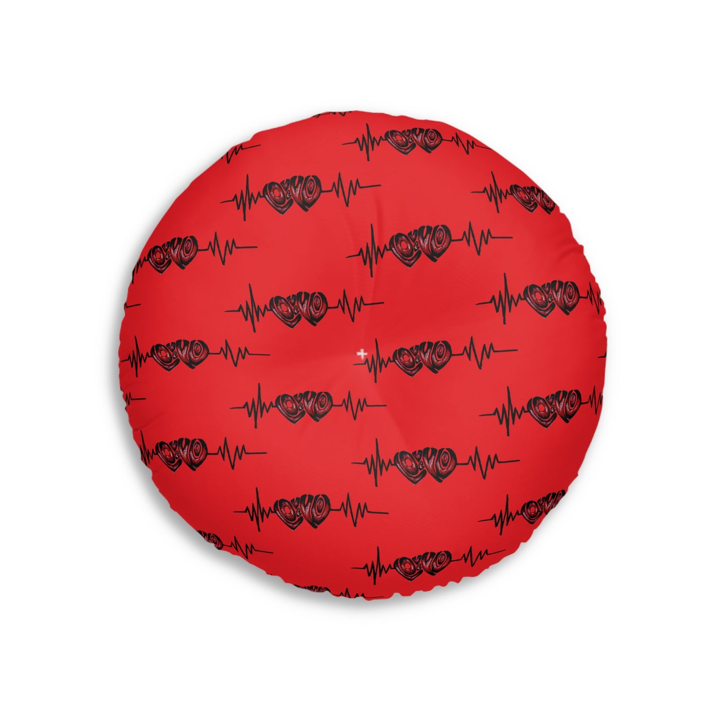 Tufted Floor Pillow, Round
