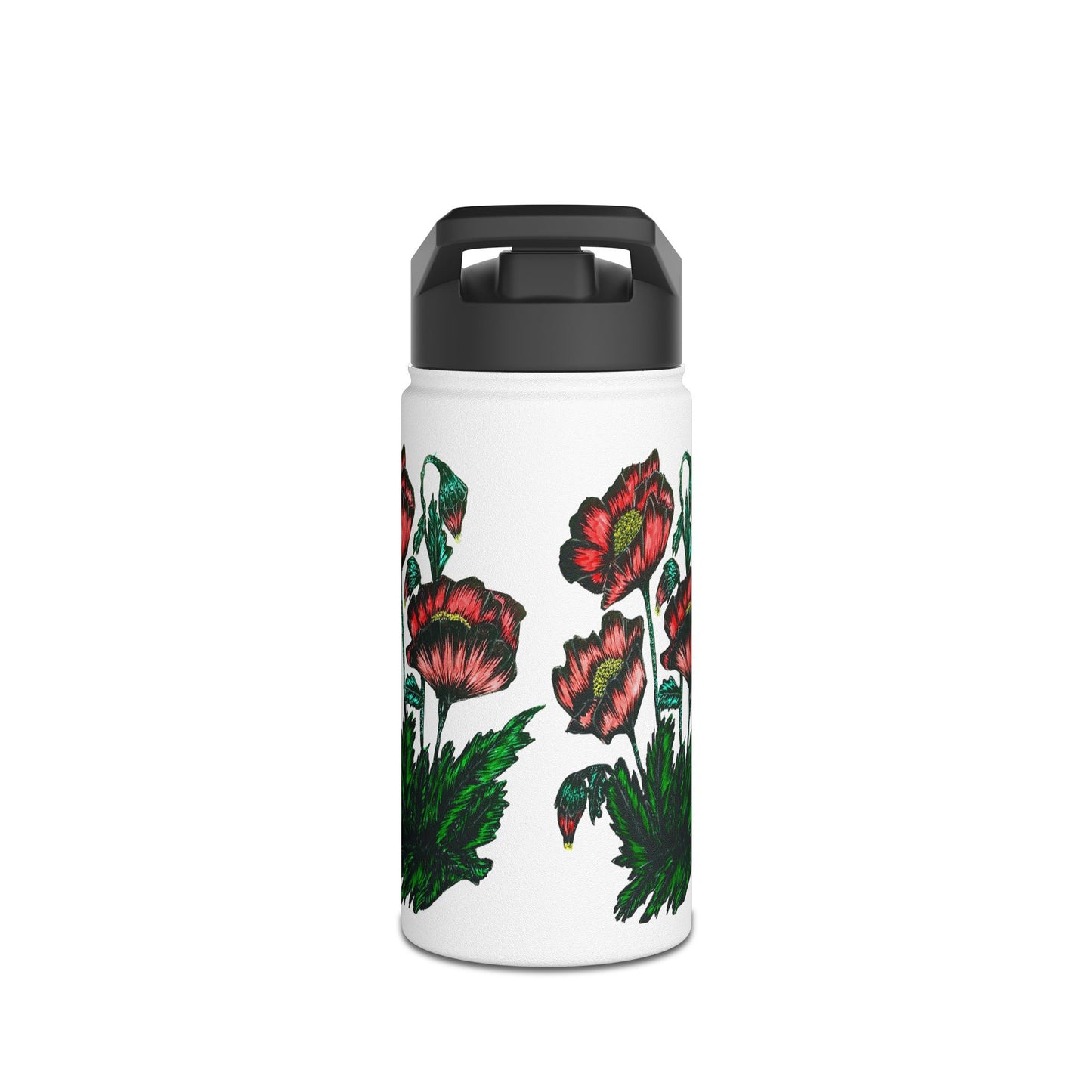 Stainless Steel Water Bottle, Standard Lid