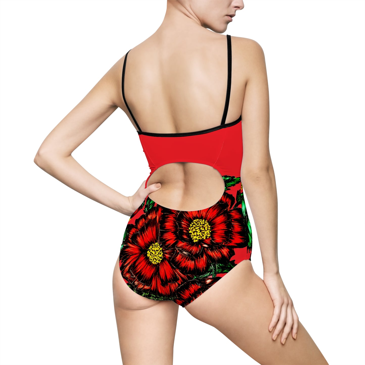 Women's One-piece Swimsuit (AOP)