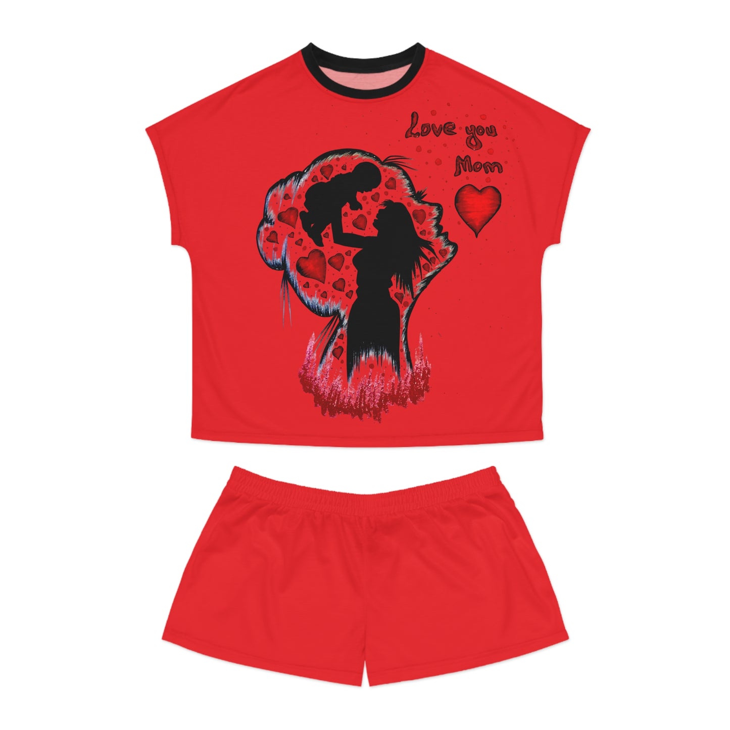 Women's Short Pajama Set (AOP)