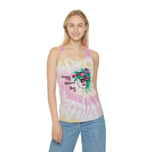 Tie Dye Racerback Tank Top