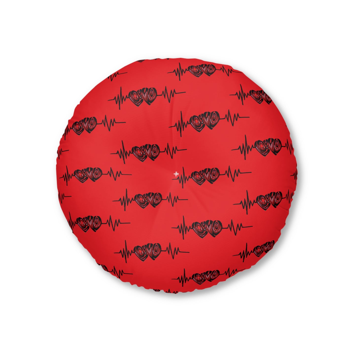 Tufted Floor Pillow, Round