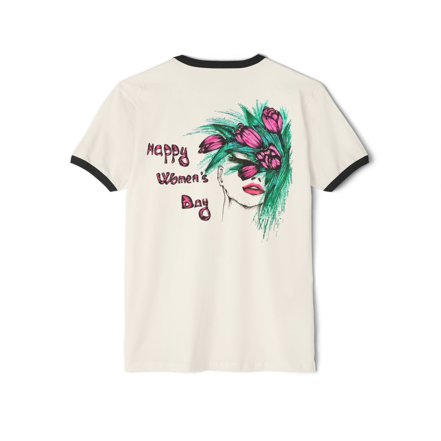 Unisex Cotton Ringer T-Shirt