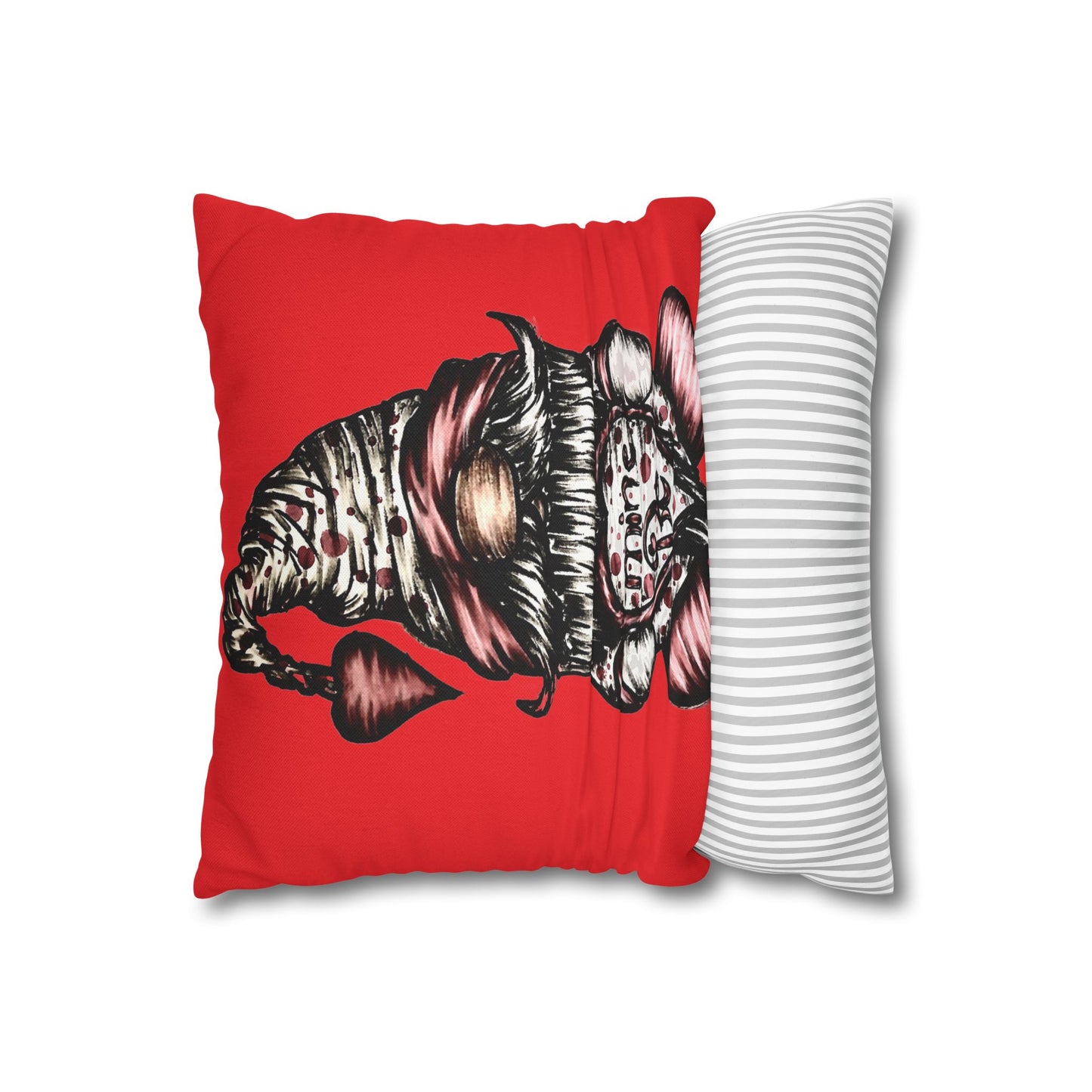 Spun Polyester Square Pillowcase