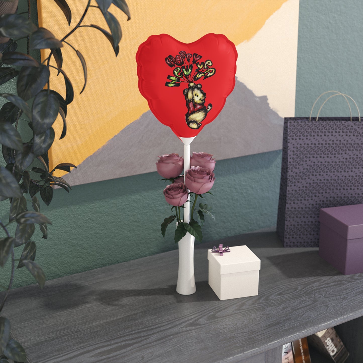 Balloons (Round and Heart-shaped), 6"