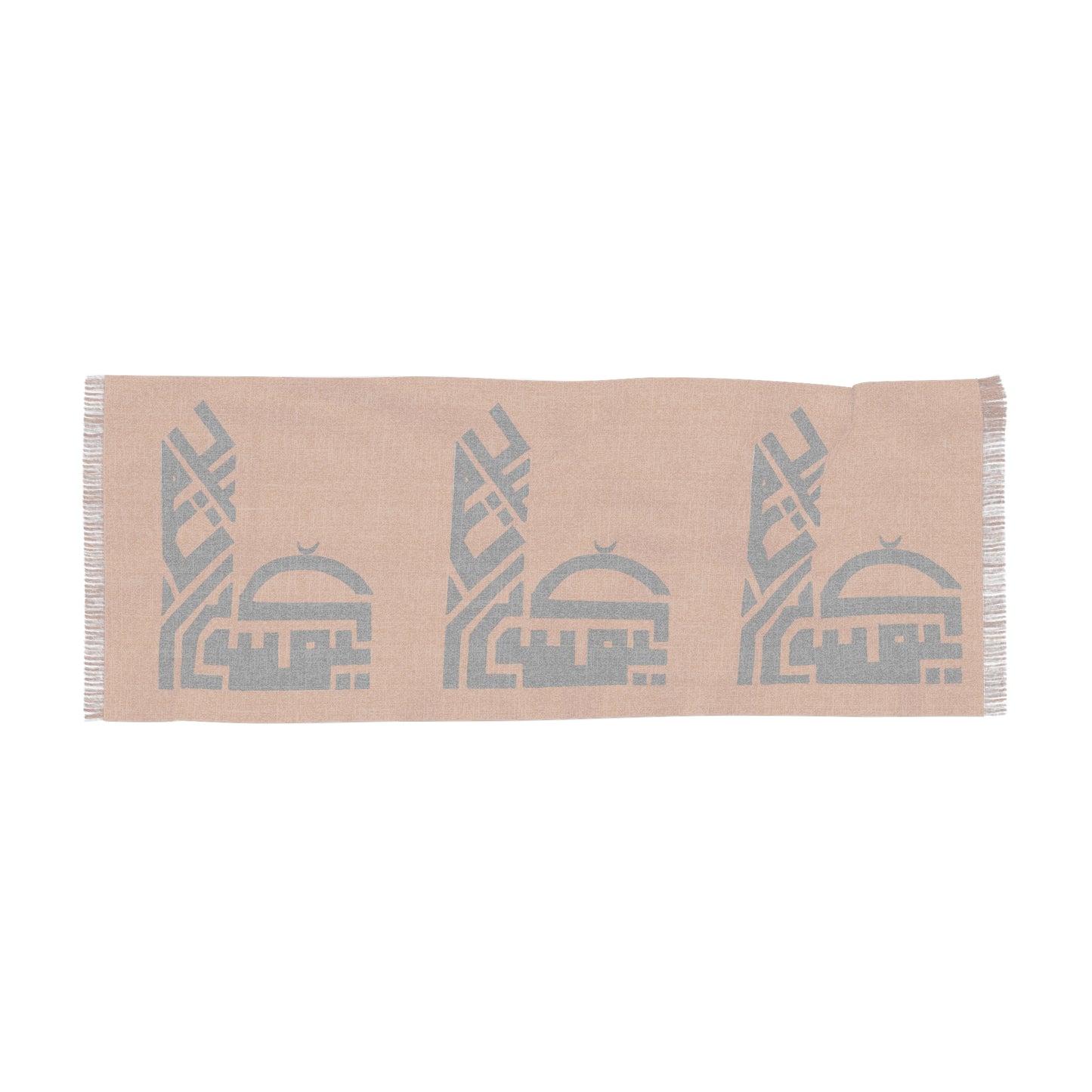 Elegant Light Scarf with Cultural Design - Perfect for Every Season