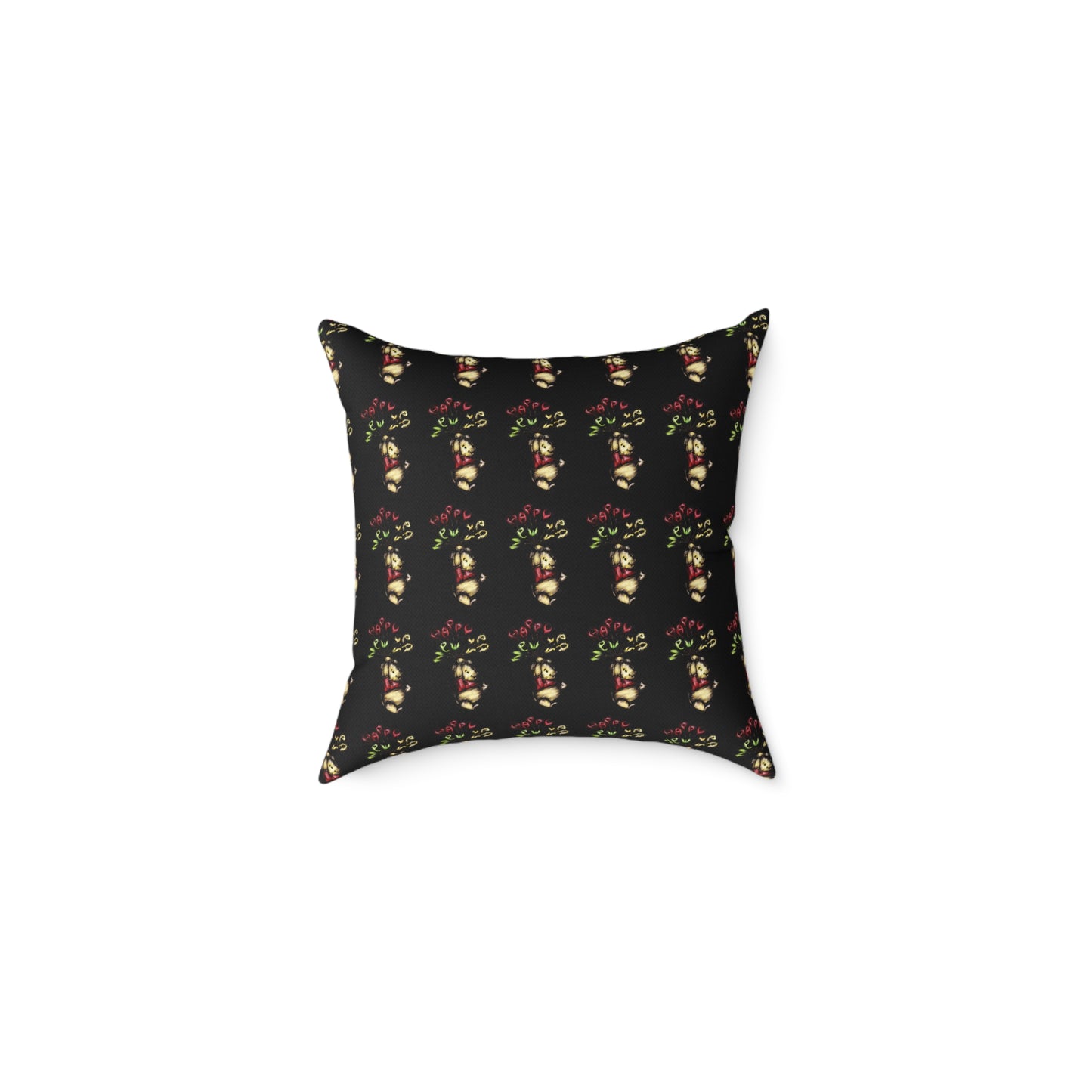 Square Poly Canvas Pillow