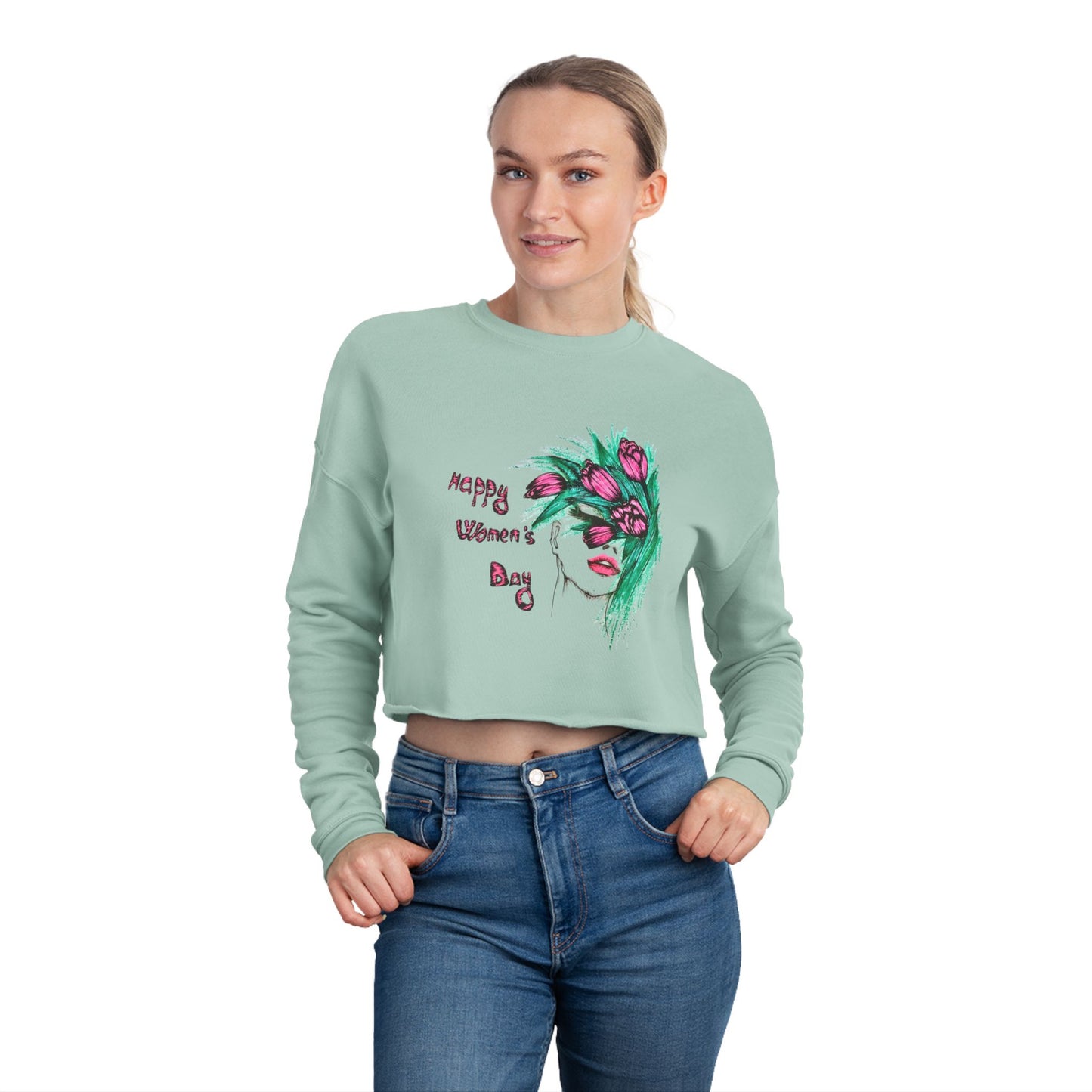 Women's Cropped Sweatshirt