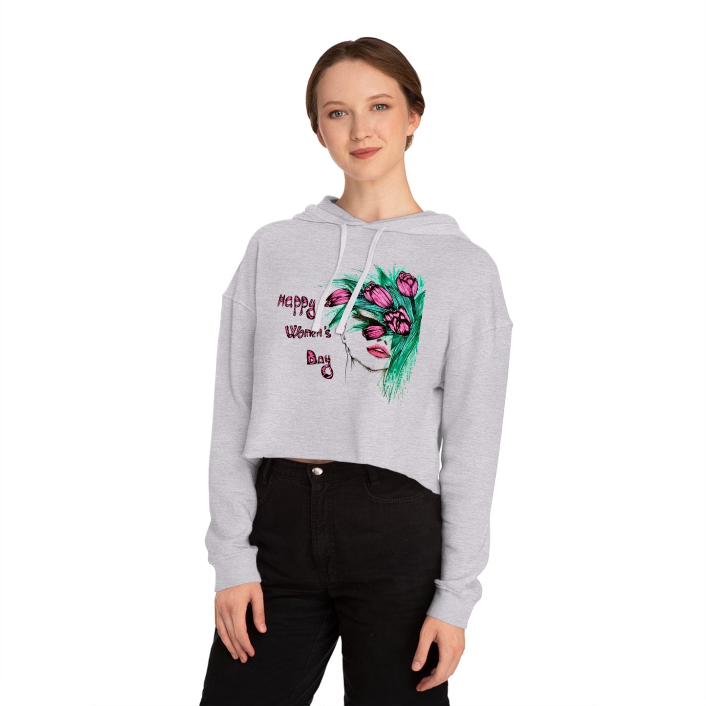 Women’s Cropped Hooded Sweatshirt