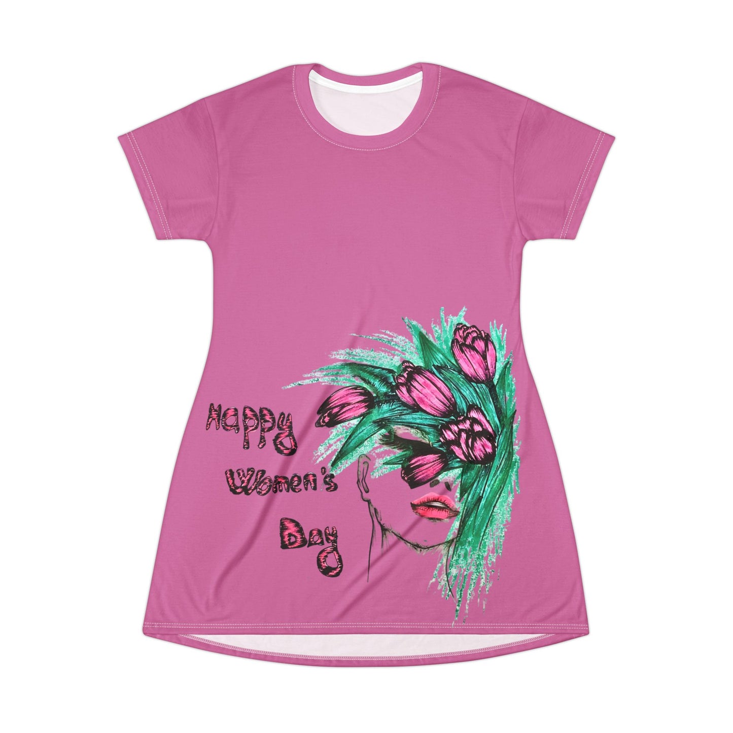 T-Shirt Dress (AOP)