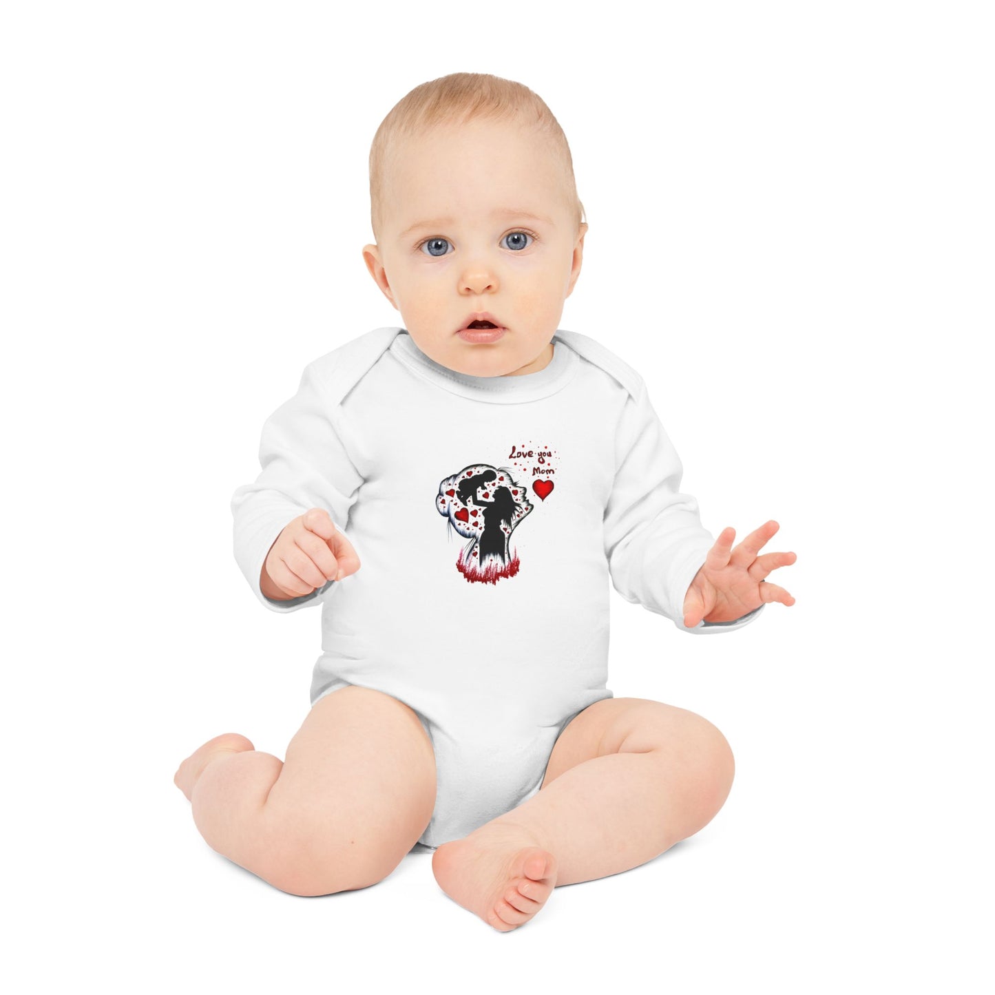 Baby Long-Sleeve Organic Bodysuit