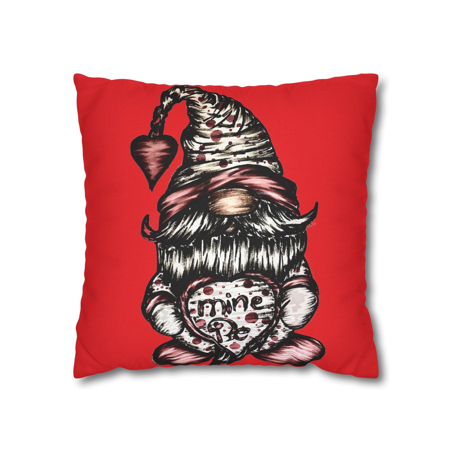 Spun Polyester Square Pillowcase