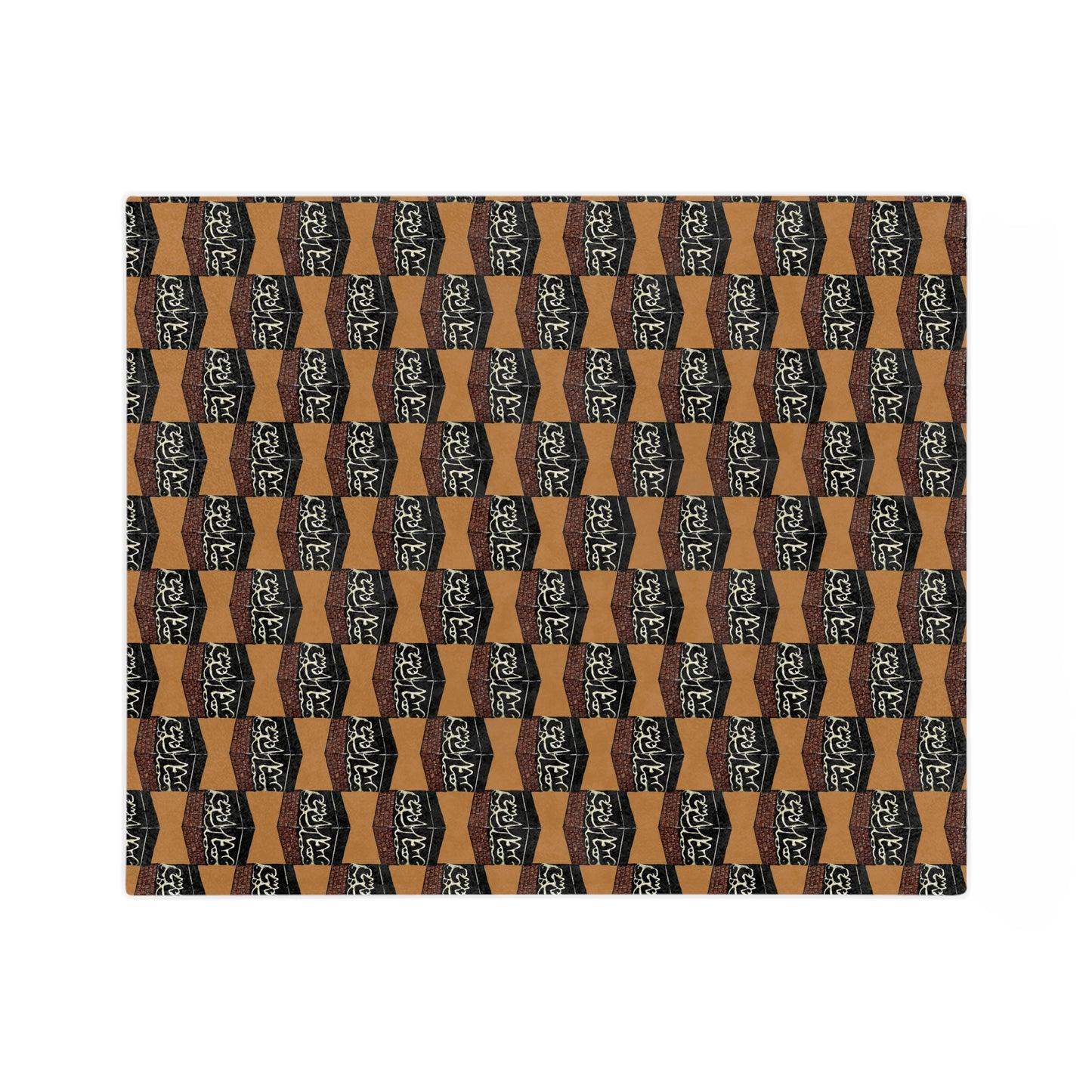Cozy Velveteen Microfiber Blanket with Stylish Pattern