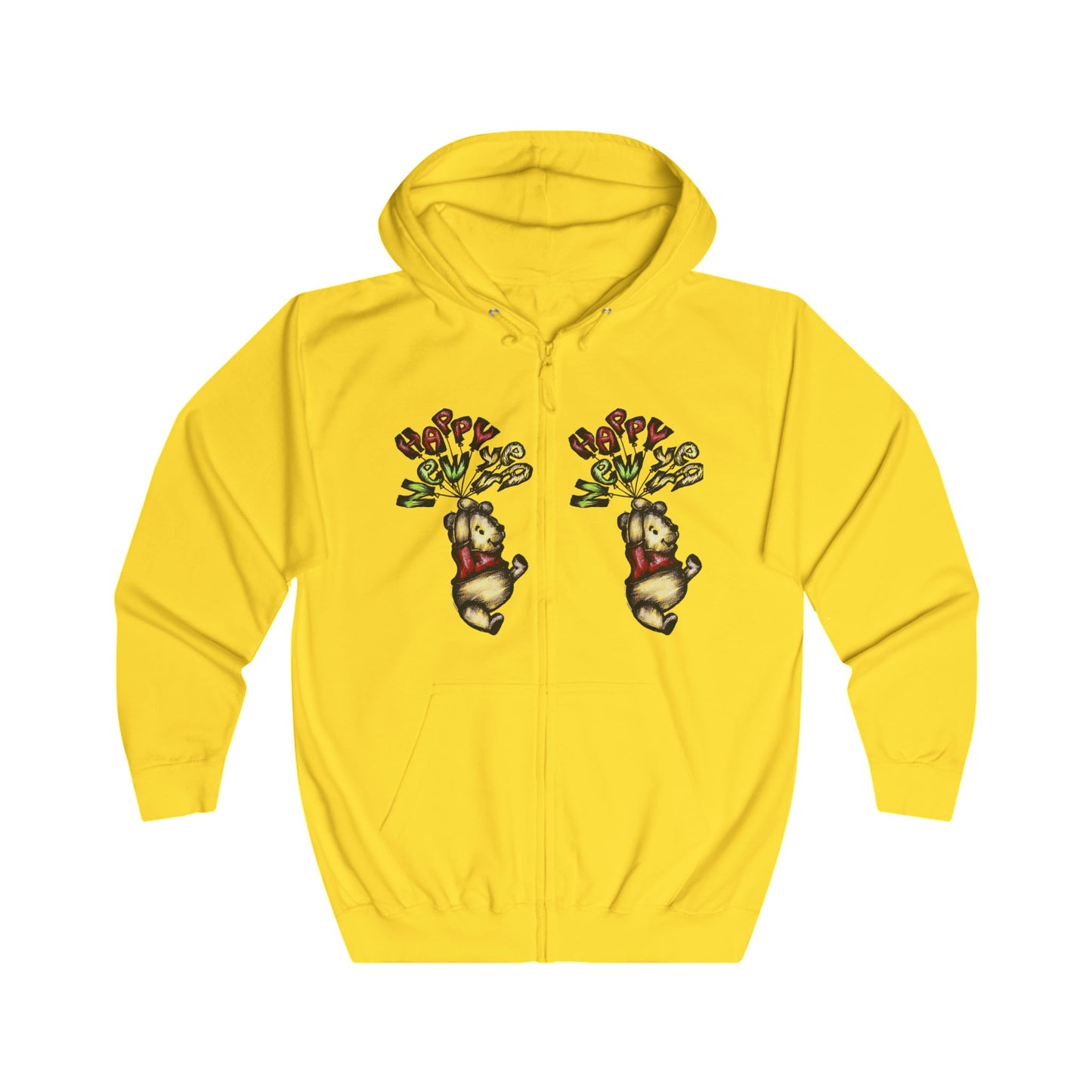 Unisex Full Zip Hoodie