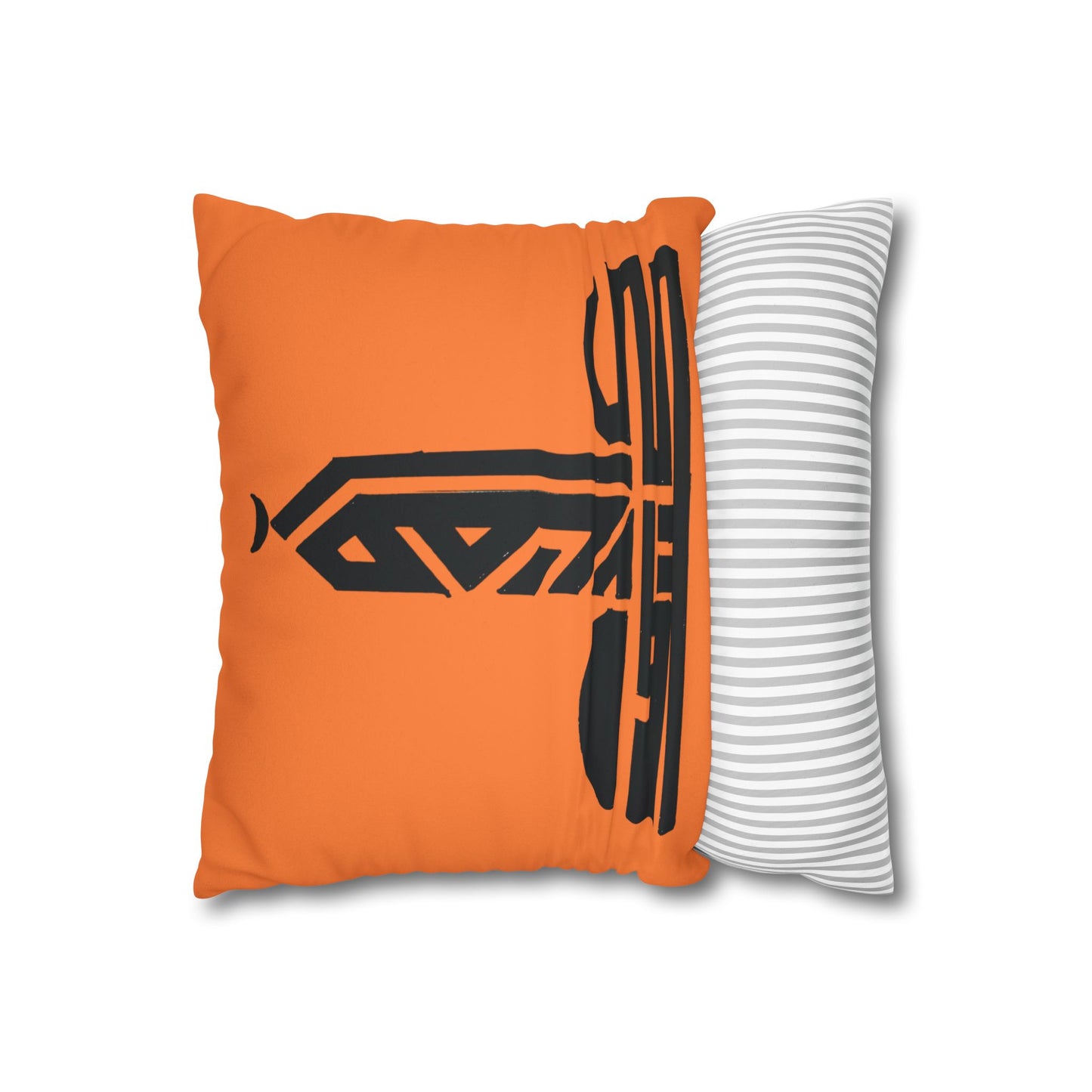 Faux Suede Square Pillowcase