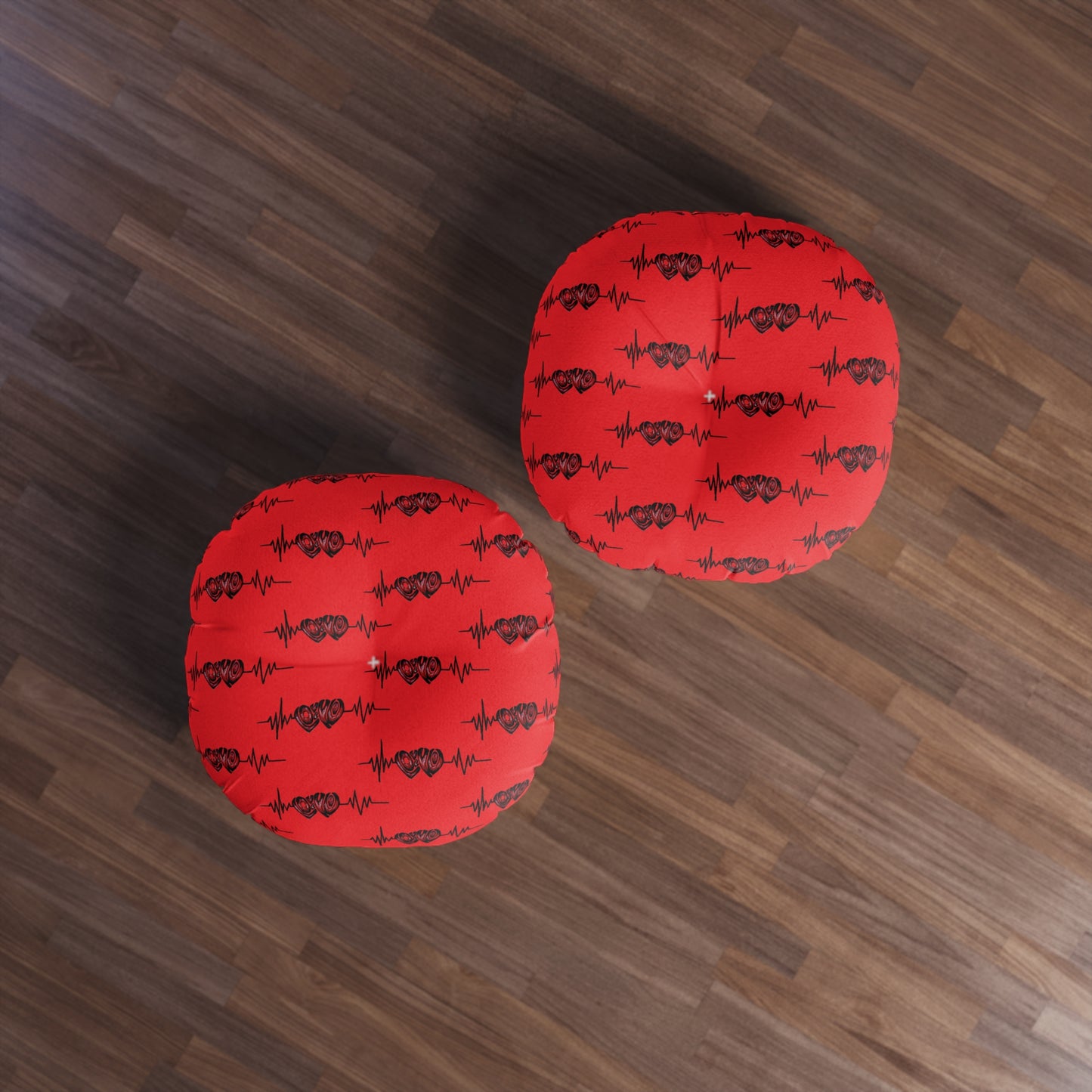 Tufted Floor Pillow, Round