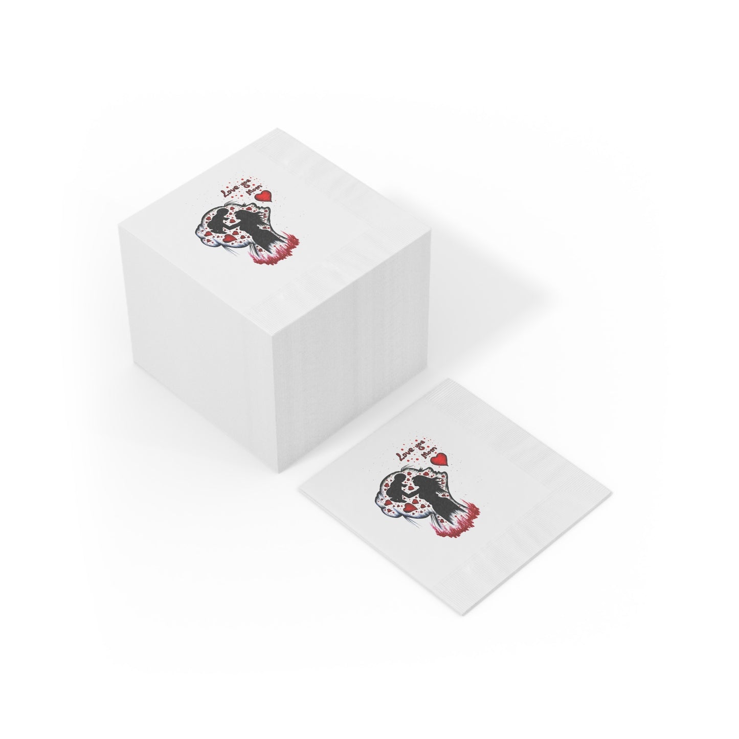 White Coined Napkins