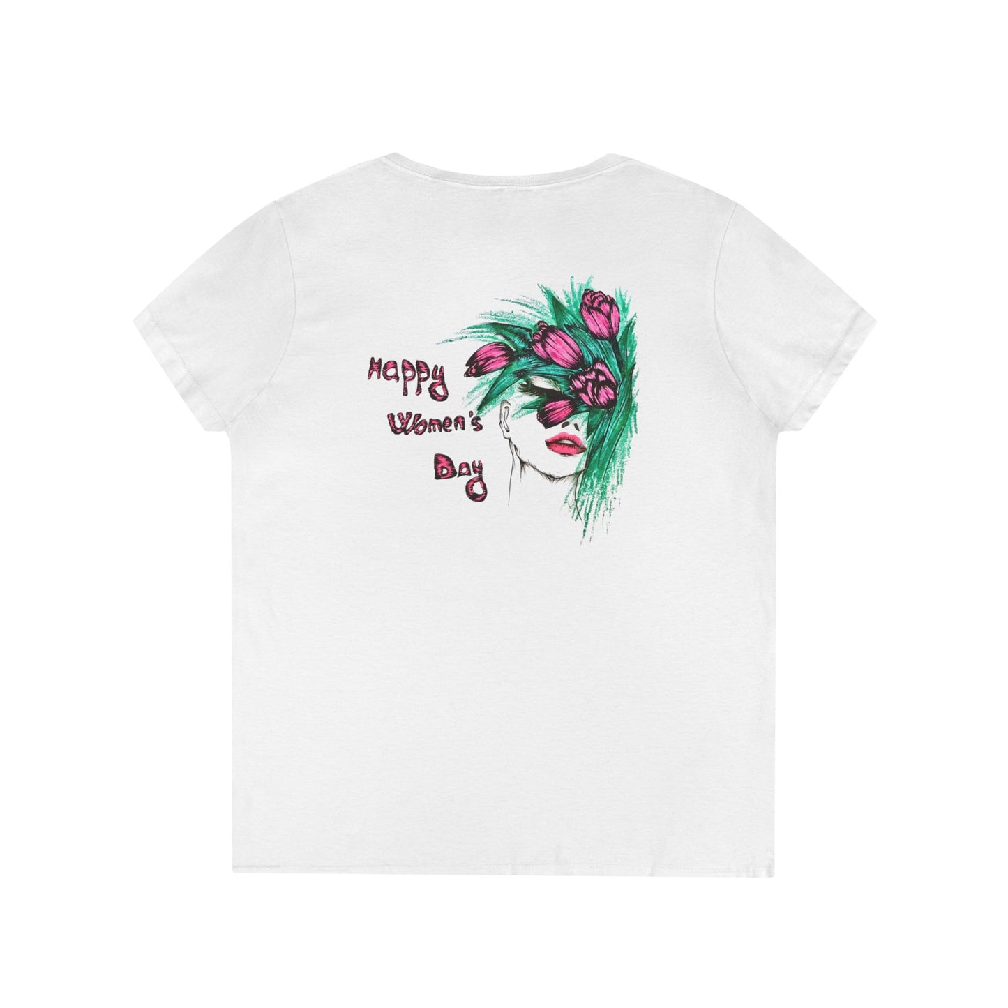 Ladies' V-Neck T-Shirt