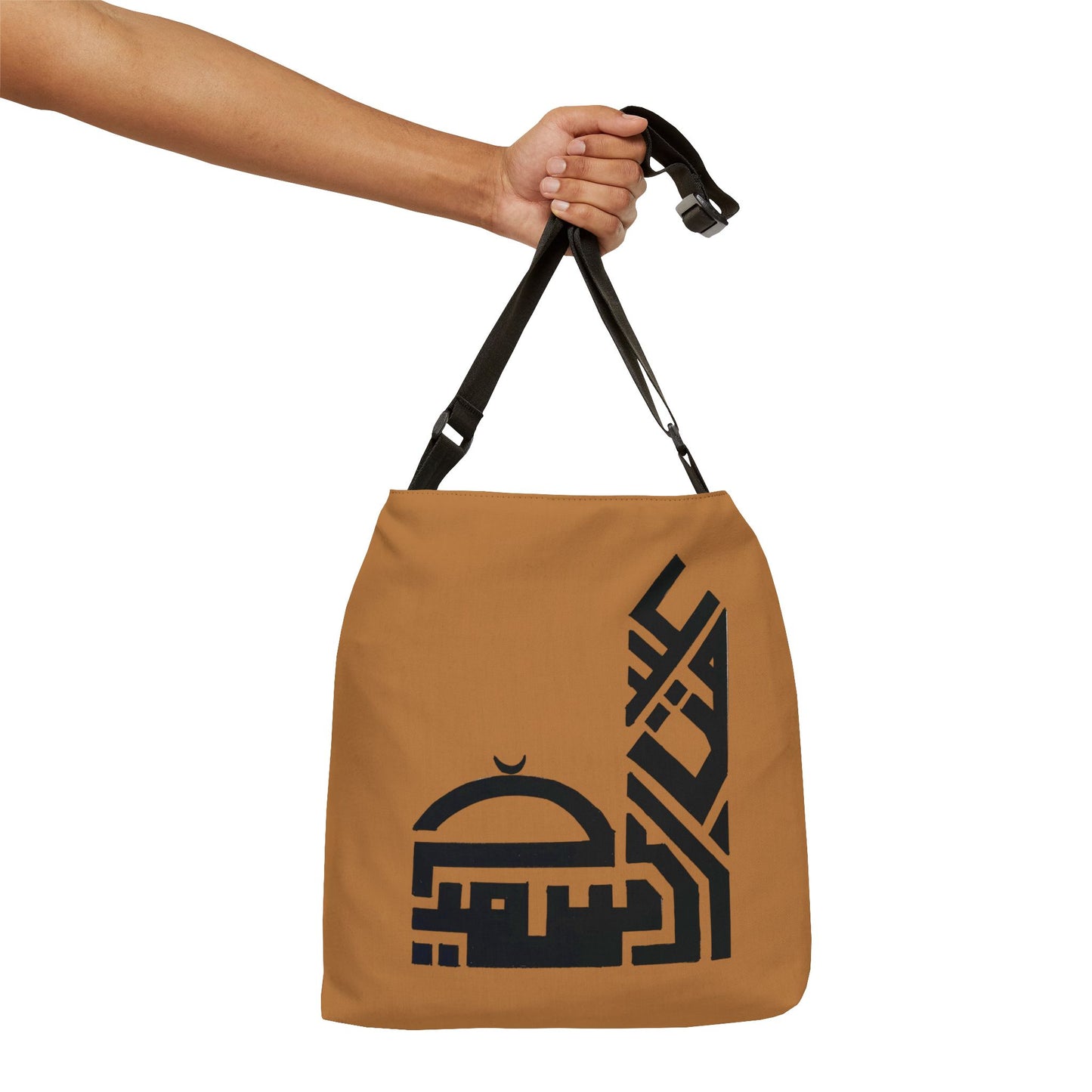 Elegant Adjustable Tote Bag with Cultural Design - Perfect for Everyday Use and Special Occasions