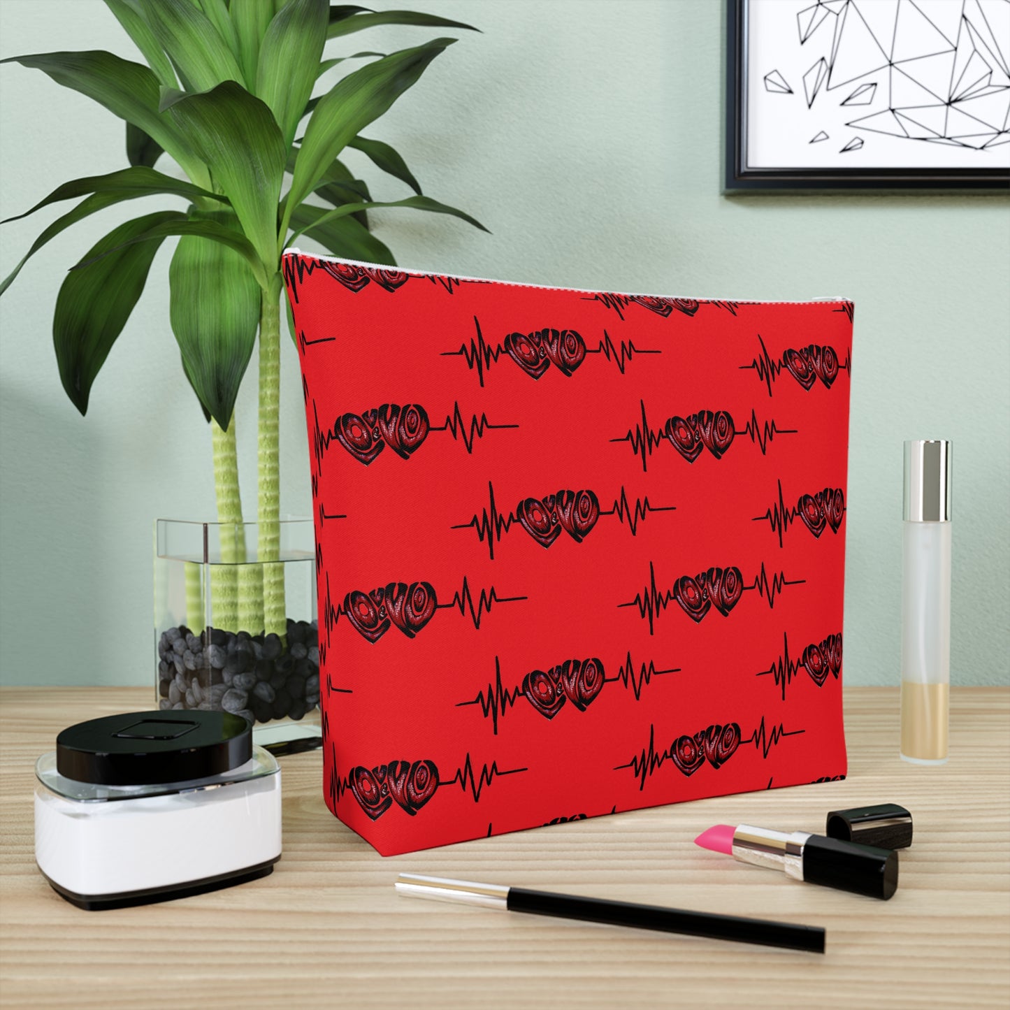 Cotton Cosmetic Bag