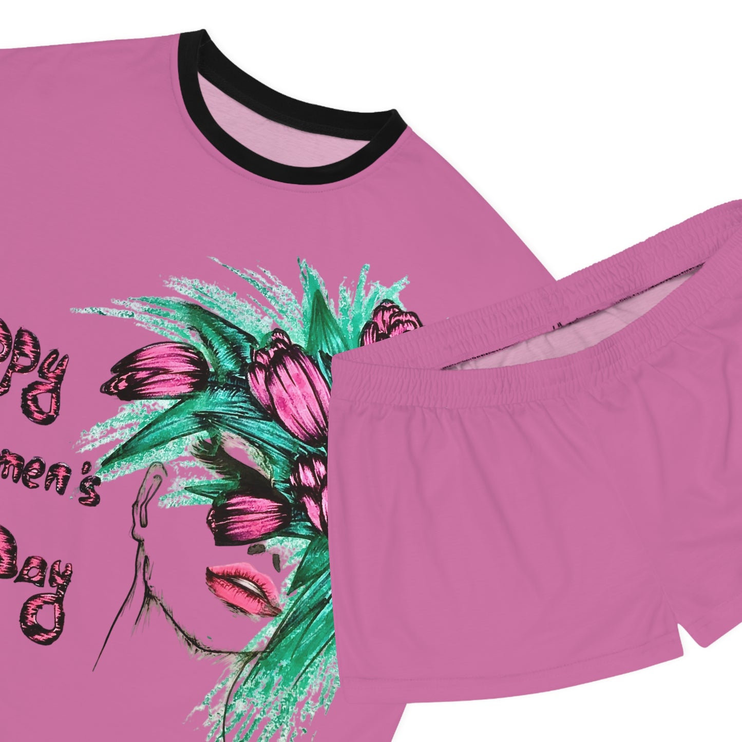 Women's Short Pajama Set (AOP)