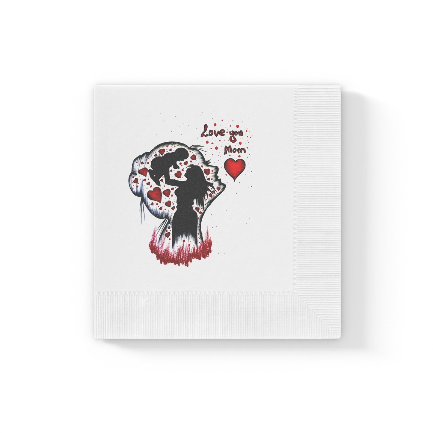 White Coined Napkins