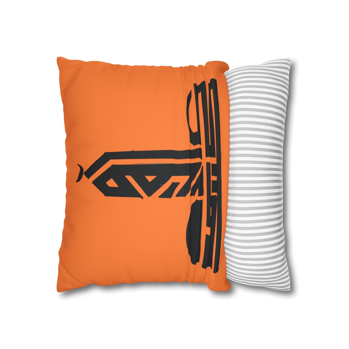 Faux Suede Square Pillowcase
