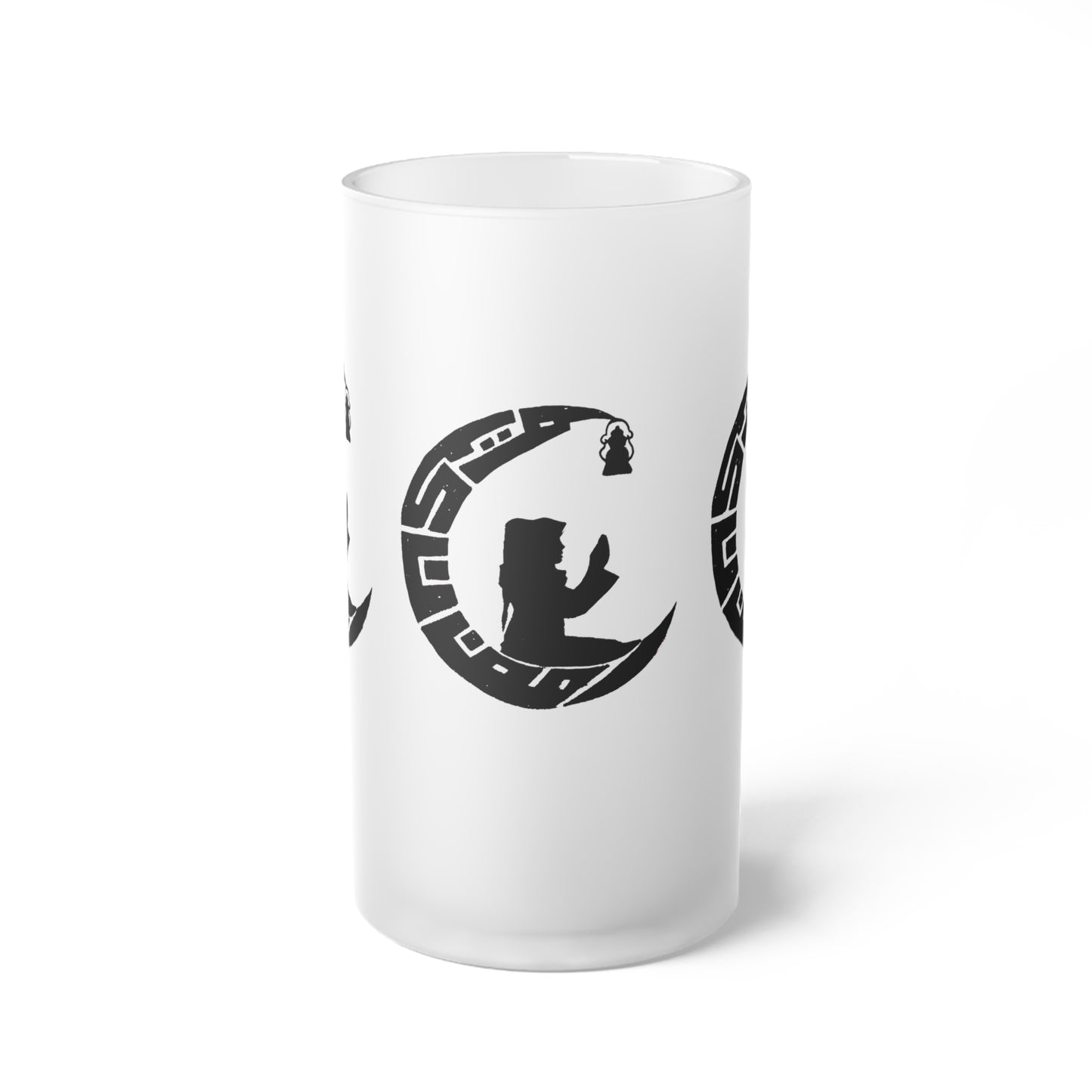 Frosted Glass Beer Mug