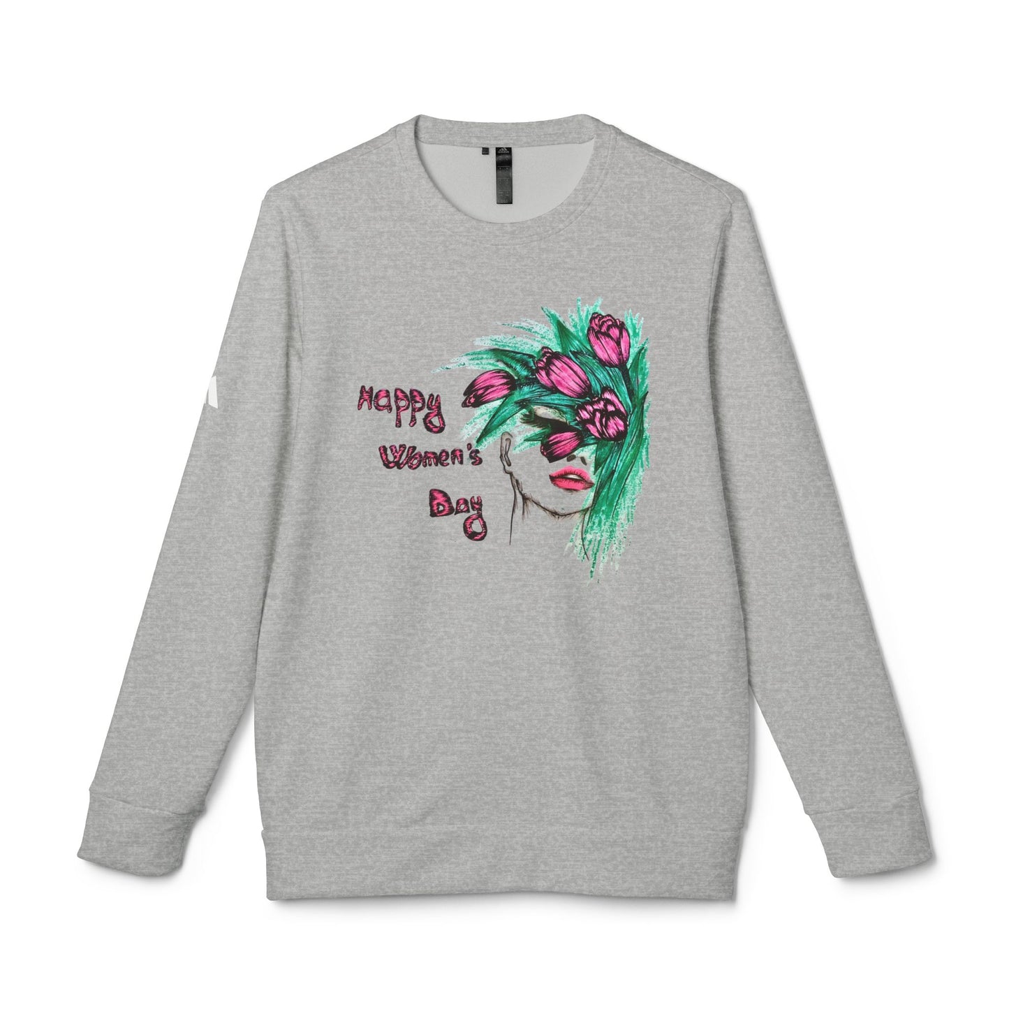 adidas Unisex Fleece Crewneck Sweatshirt