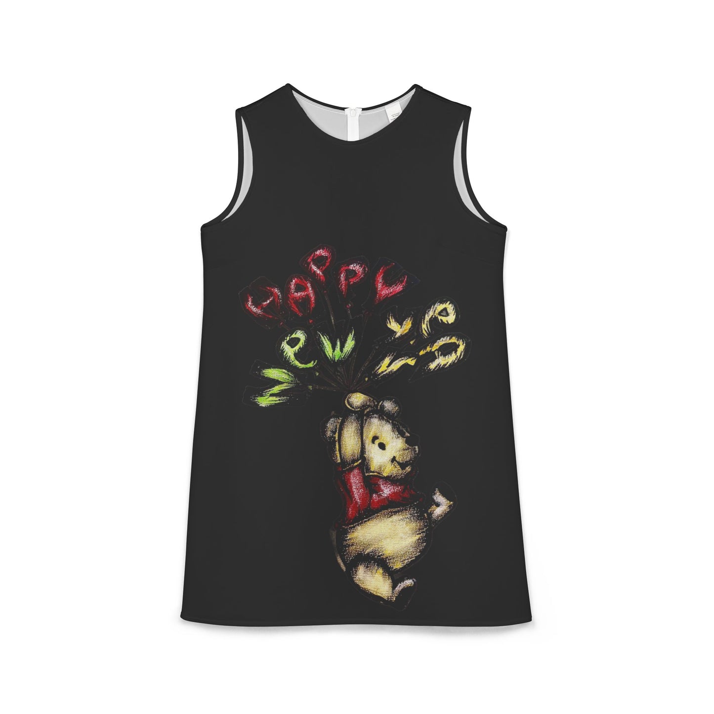 A-line Sleeveless Dress (AOP)