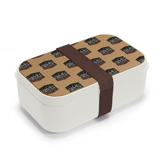Stylish Bento Lunch Box with Kaaba Design - Perfect for Eid & Daily Meals